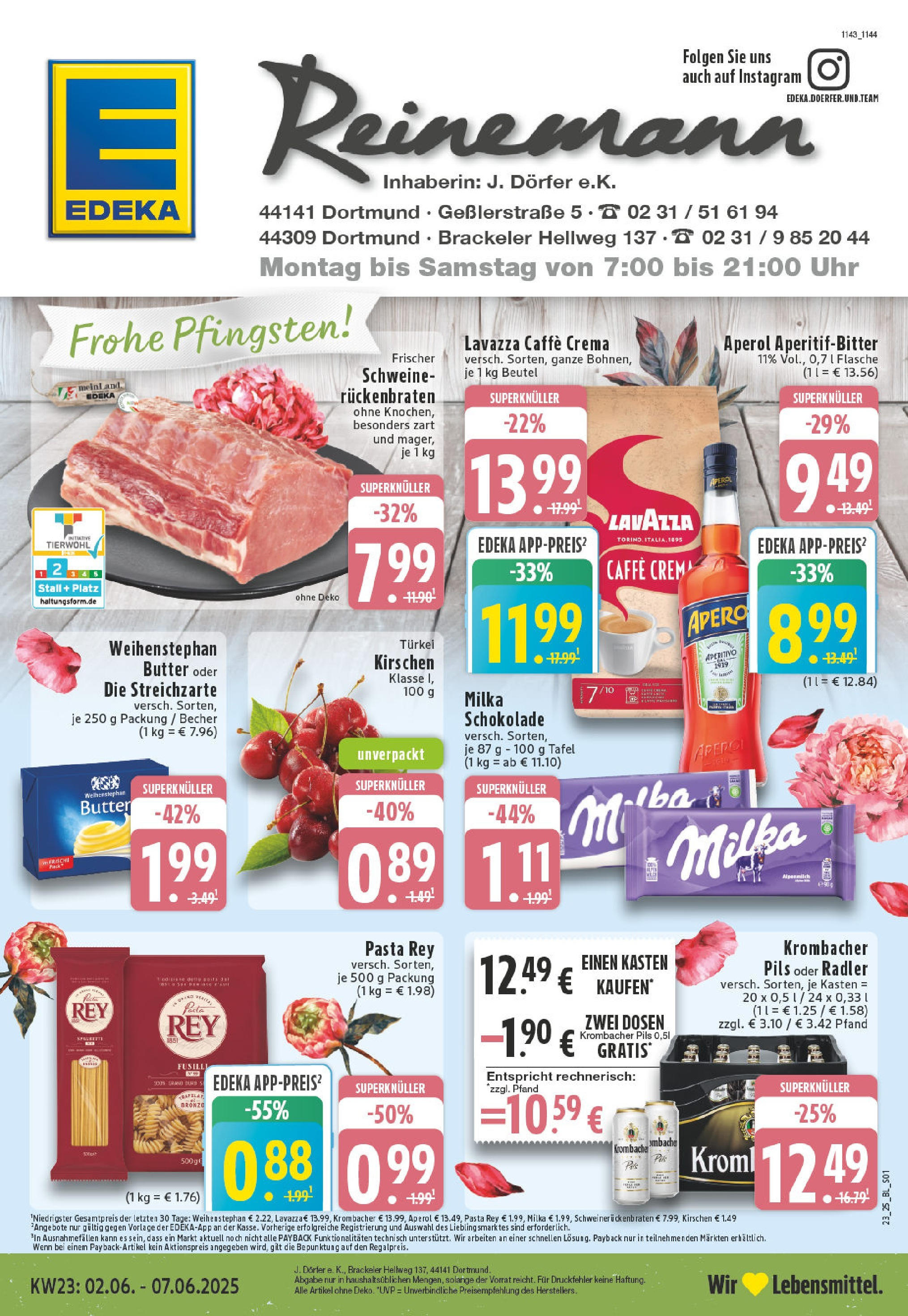 EDEKA Prospekt ab 01.06.2025 - Prospekt Dortmund-Wambel Online