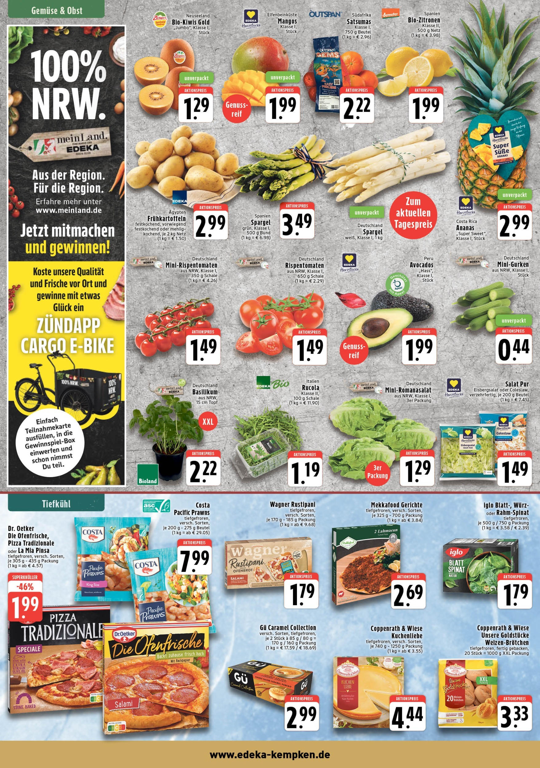 Edeka prospekt Krefeld - Hüls	 (ab 01.06.2025) » Angebote Online | Seite: 4 | Produkte: Iglo, Avocado, Pizza, Salat
