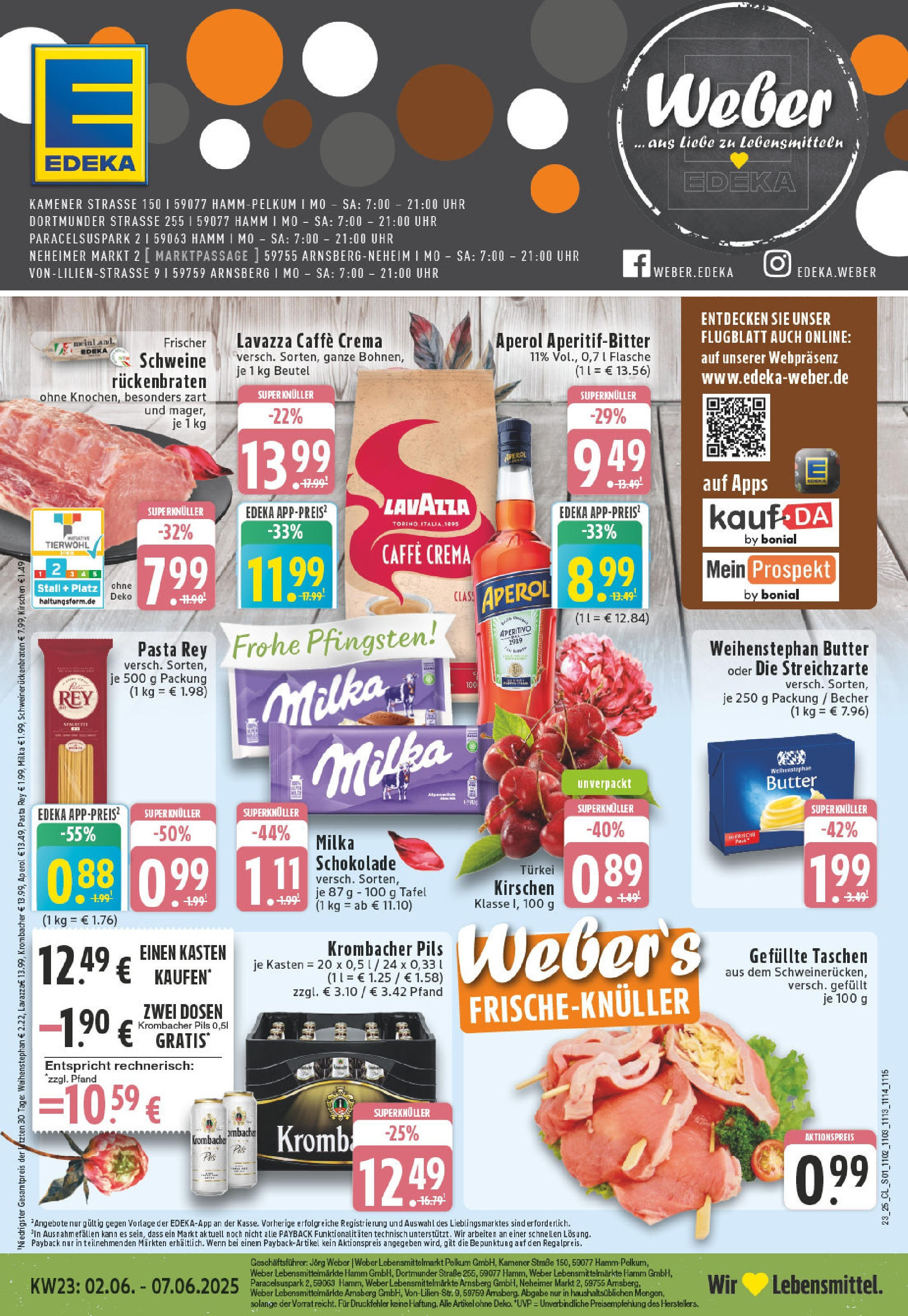 EDEKA Prospekt ab 01.06.2025 - Prospekt Arnsberg-Neheim Online