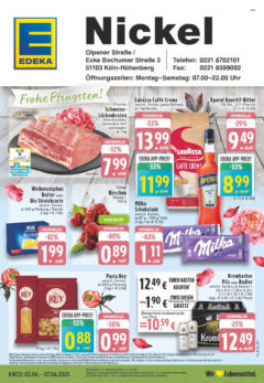 Vorschau von dem Prospekt des Geschäftes Edeka, gültig ab dem 02.06.2025