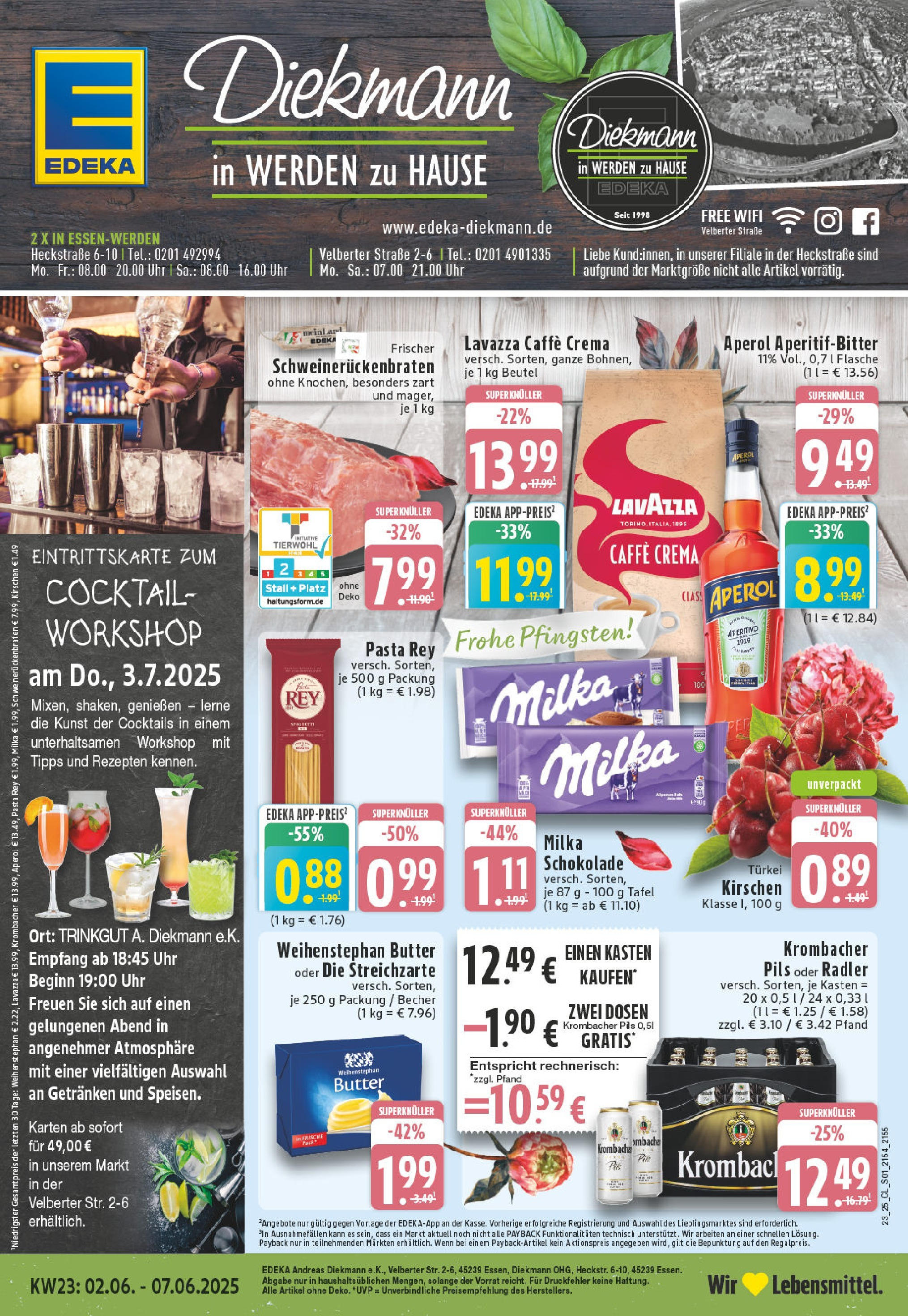 EDEKA Prospekt ab 01.06.2025 - Prospekt Essen-Werden Online