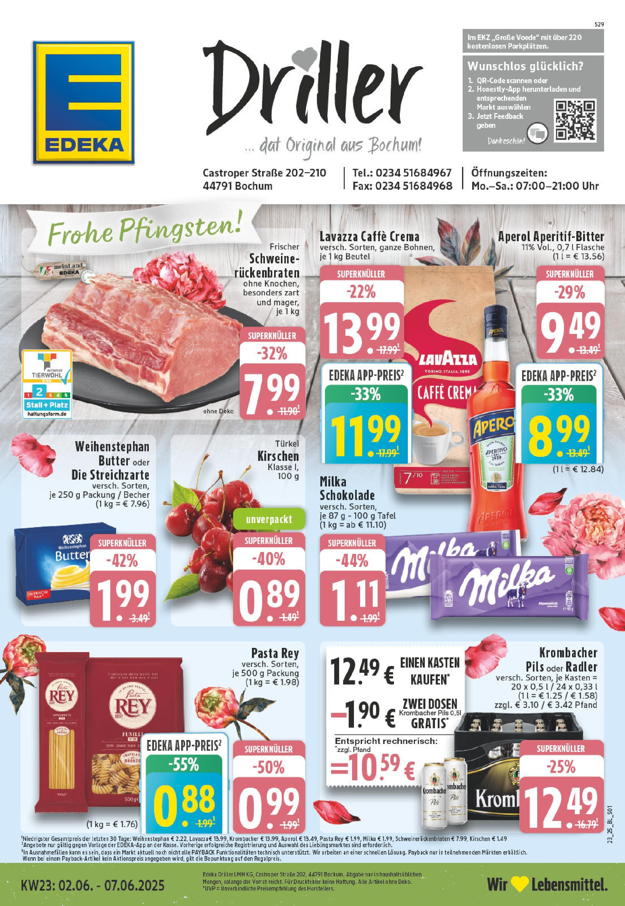 EDEKA Prospekt ab 01.06.2025 - Prospekt Bochum Online