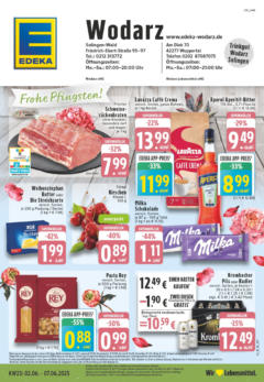 Edeka prospekt Solingen-Wald	 - gültig ab dem 01.06.2025 | Seite: 16 | Produkte: Räucherlachs, Salami, Pizza, Kuchen