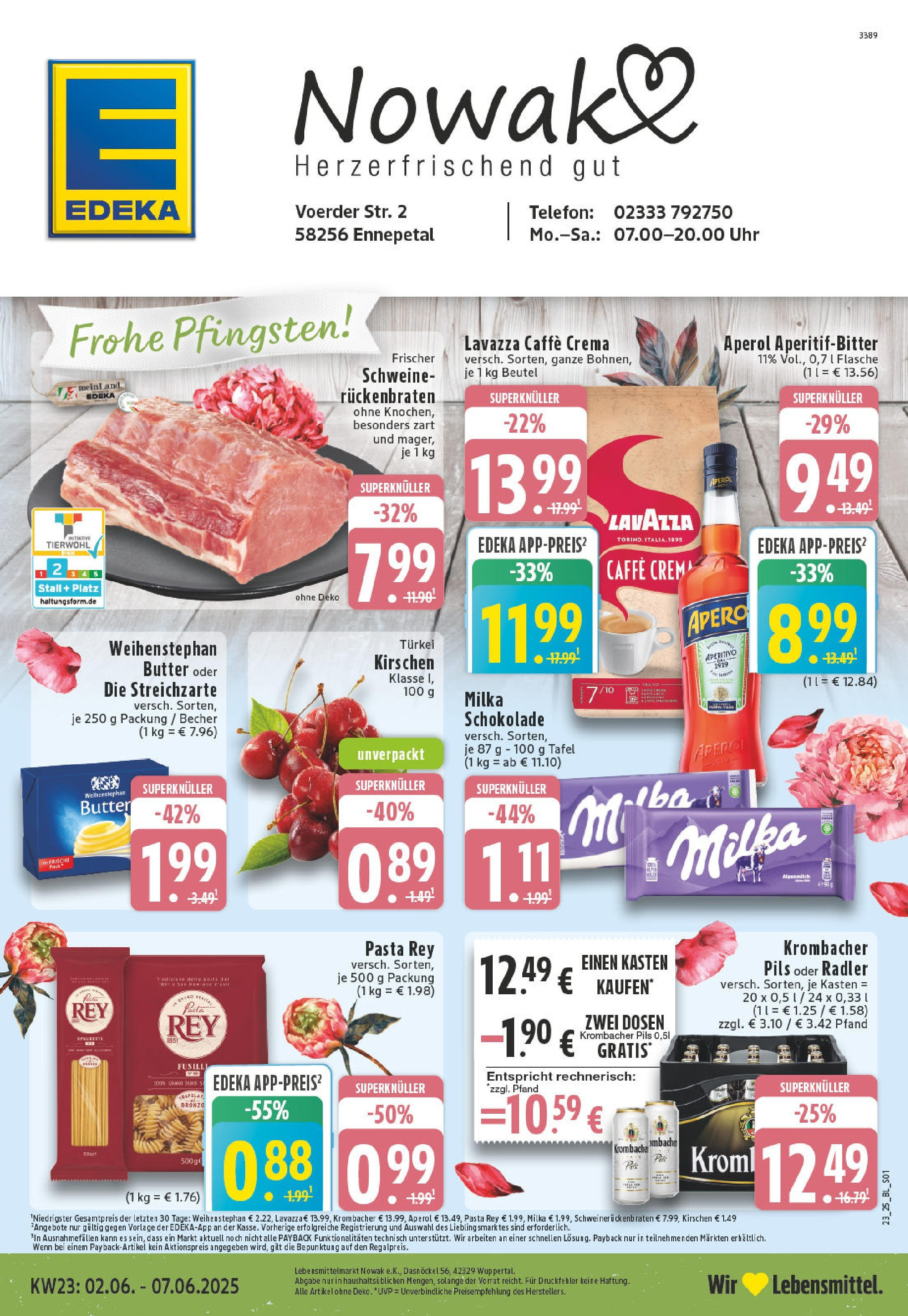 EDEKA Prospekt ab 01.06.2025 - Prospekt Ennepetal Online