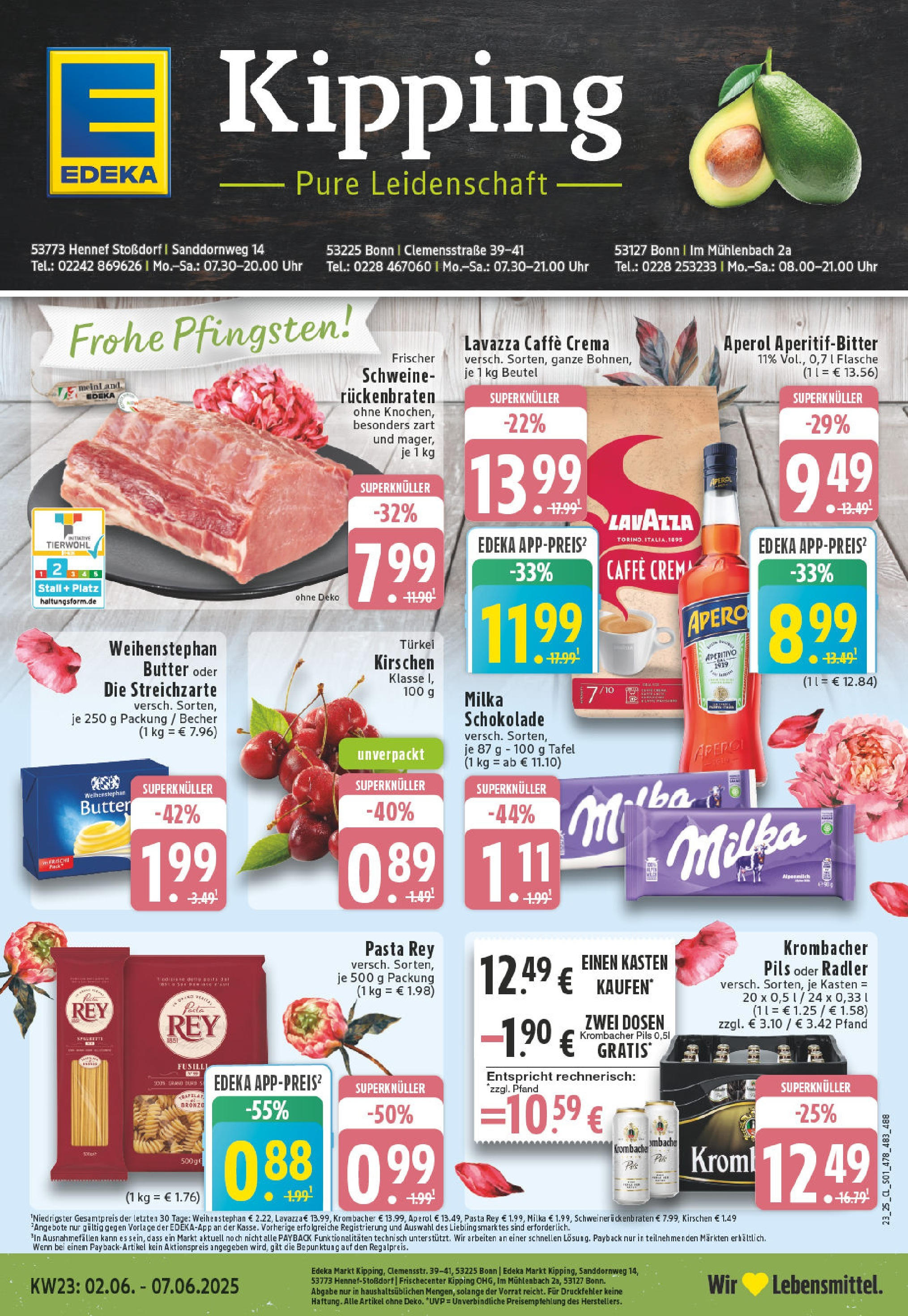 EDEKA Prospekt ab 01.06.2025 - Prospekt Hennef - Stossdorf Online