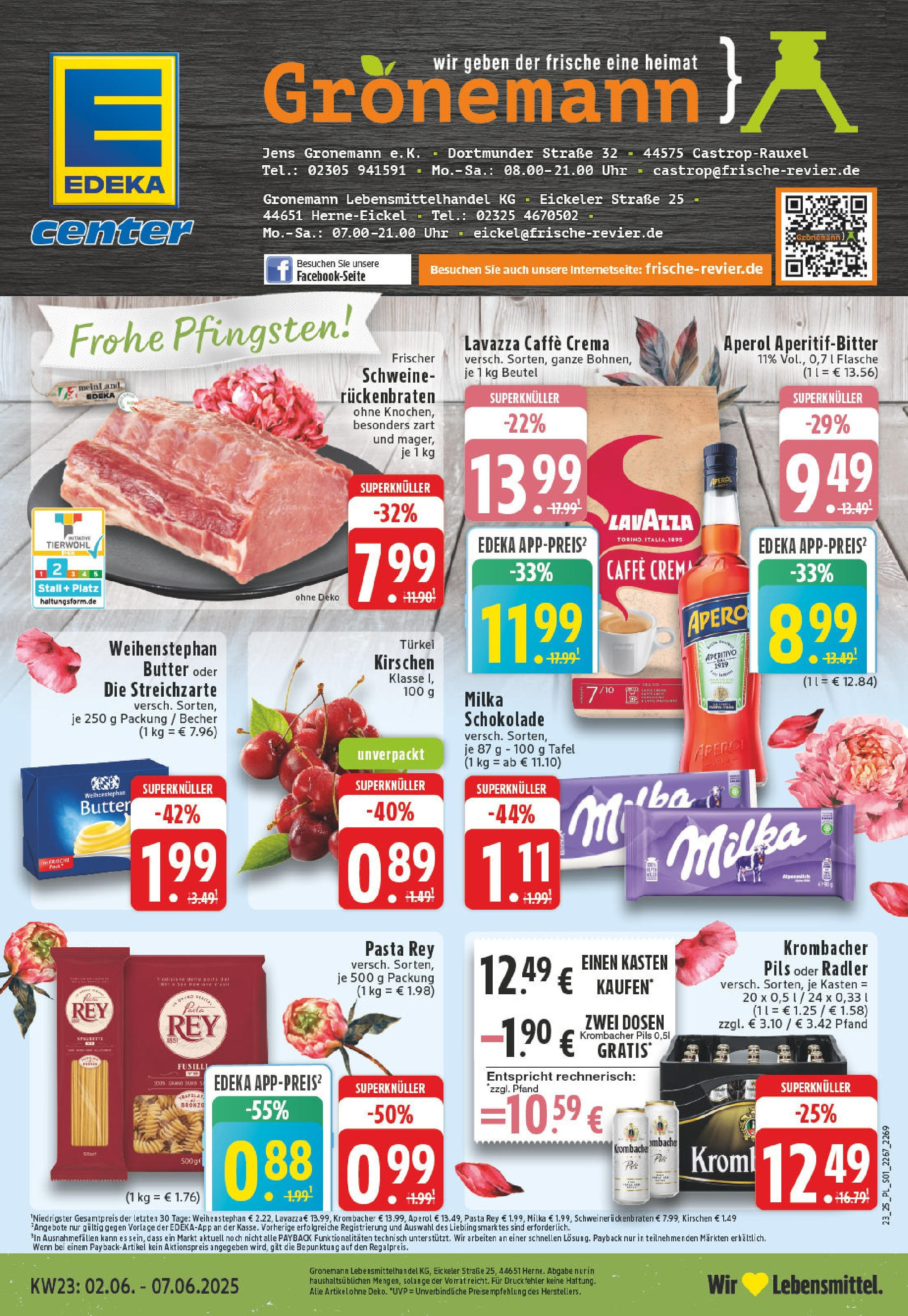 EDEKA Prospekt ab 01.06.2025 - Prospekt Herne - Eickel Online