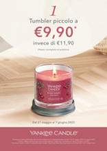 Tumbler piccolo a 9,90 euro invece di 11,90 euro