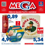 Supermercati Mega Prezzi bassi tutti i giorni - al 11.06.2025