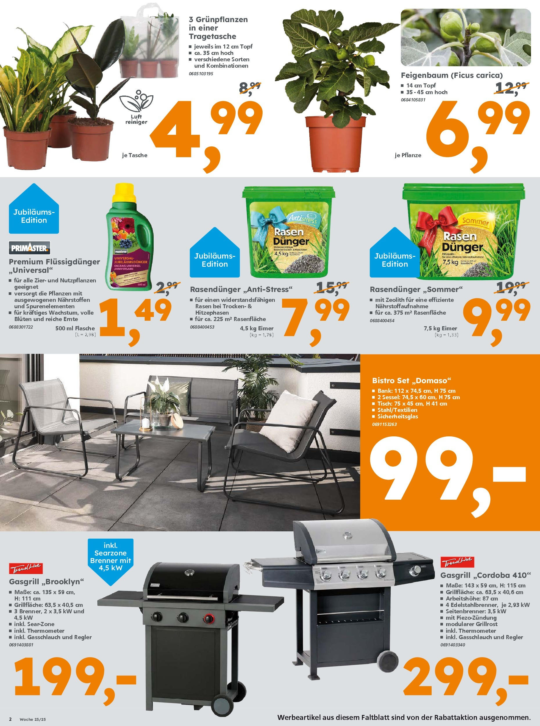 Globus Baumarkt prospekt Bergkamen	 (ab 01.06.2025) zum Blättern | Seite: 2 | Produkte: Tasche, Thermometer, Sessel, Tisch