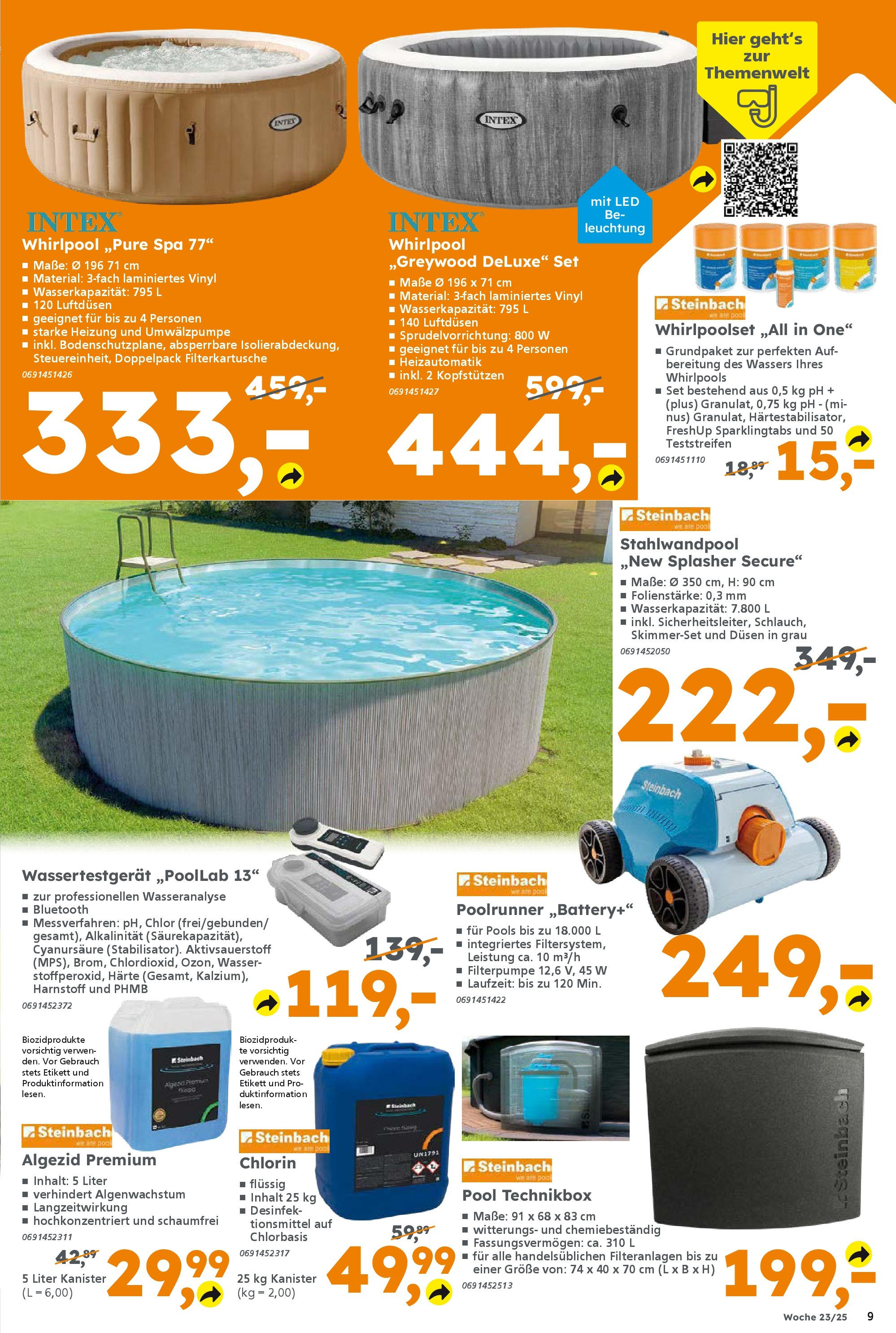 Globus Baumarkt prospekt Forchheim	 (ab 01.06.2025) zum Blättern | Seite: 9 | Produkte: Wasser