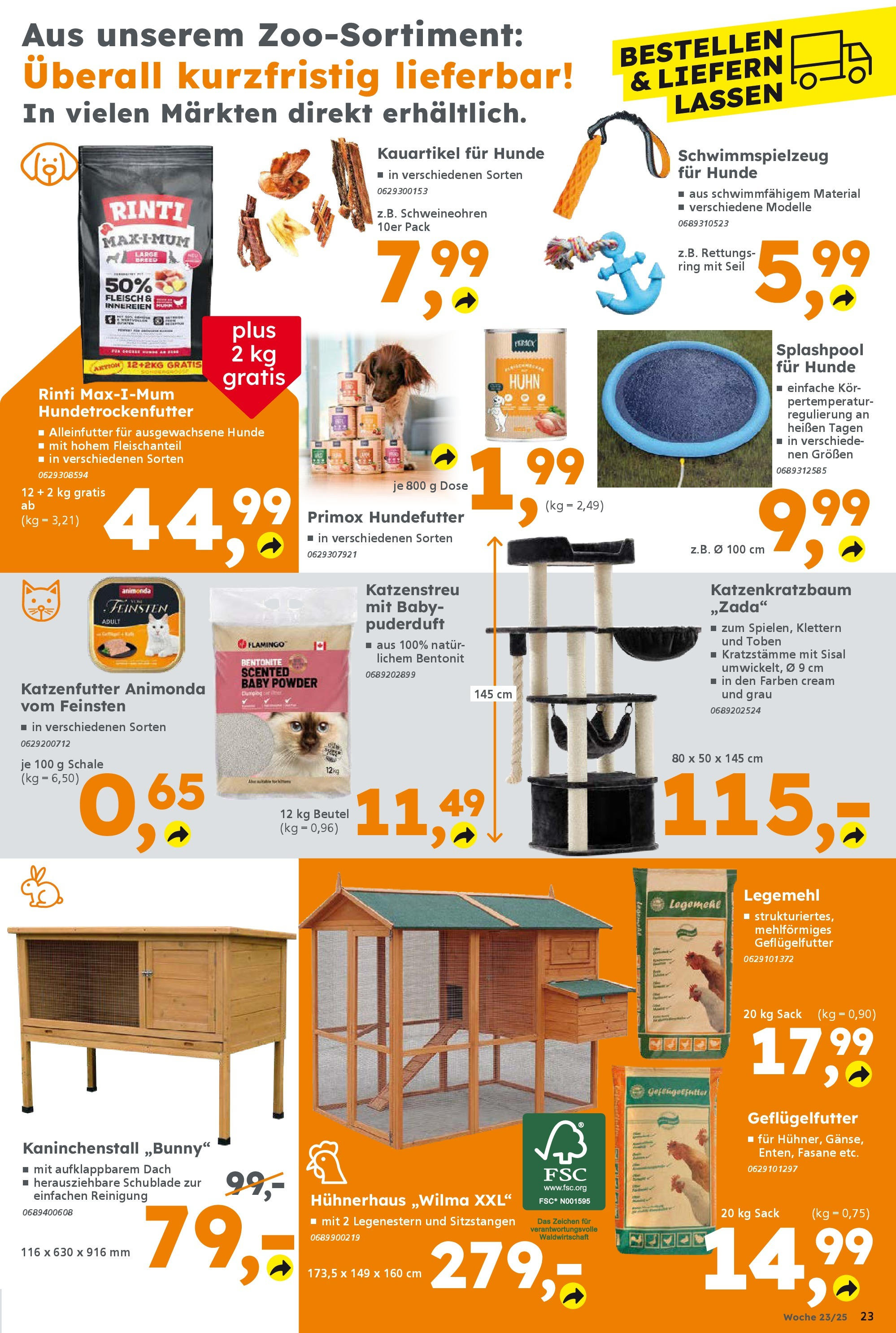 Globus Baumarkt prospekt Forchheim	 (ab 01.06.2025) zum Blättern | Seite: 23 | Produkte: Katzenfutter, Fleisch