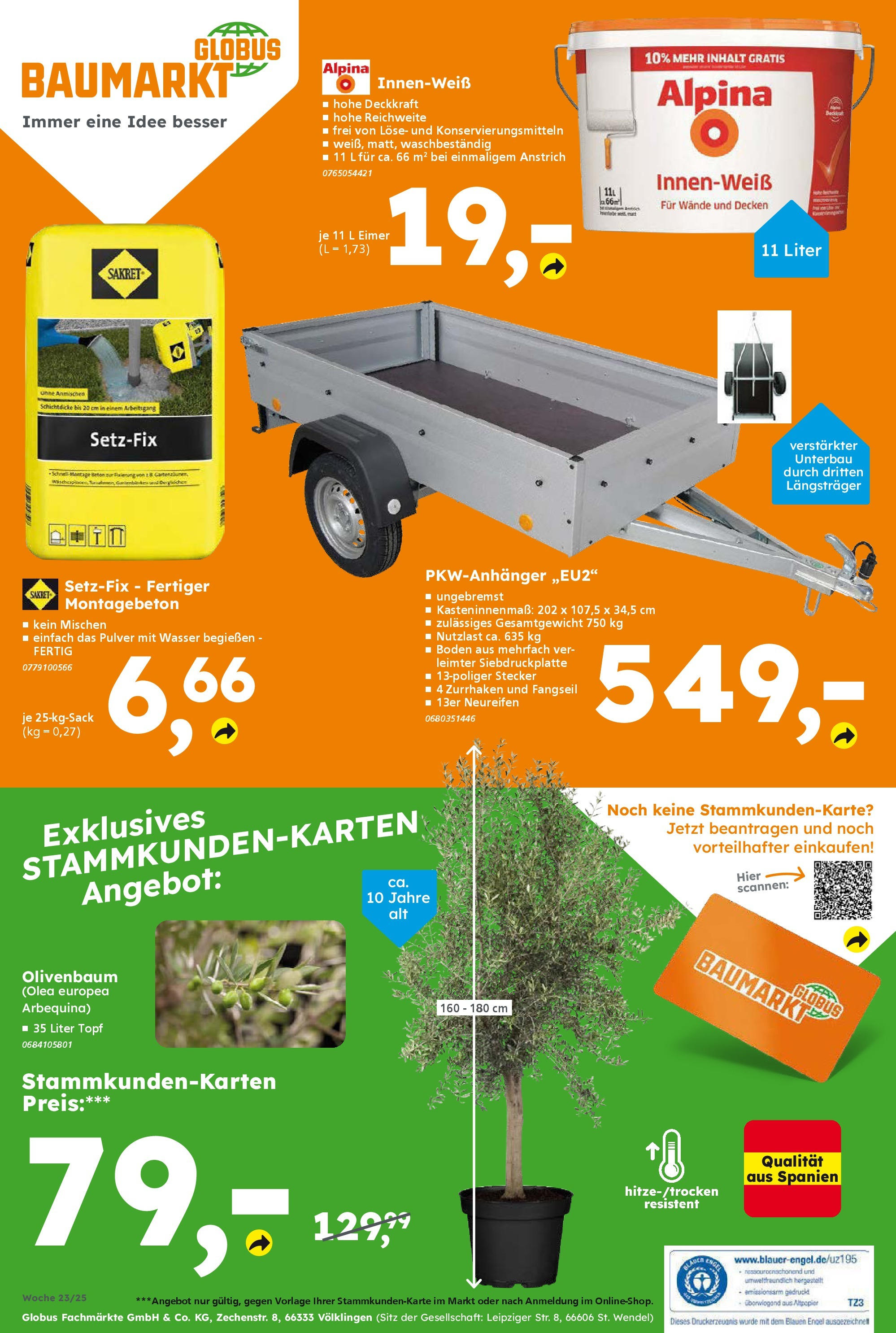 Globus Baumarkt prospekt Forchheim	 (ab 01.06.2025) zum Blättern | Seite: 24 | Produkte: Wasser