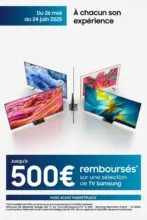 Pulsat Samsung Jusqu'à 500€ remboursés - au 24.06.2025