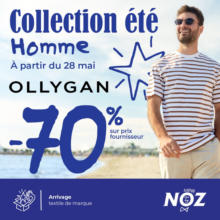 Arrivage exceptionnel OLLYGAN -70%