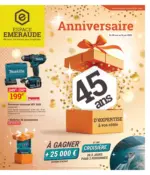 Espace emeraude Catalogue anniversaire - au 14.06.2025