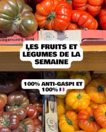 Les fruits et legumes de la semaine