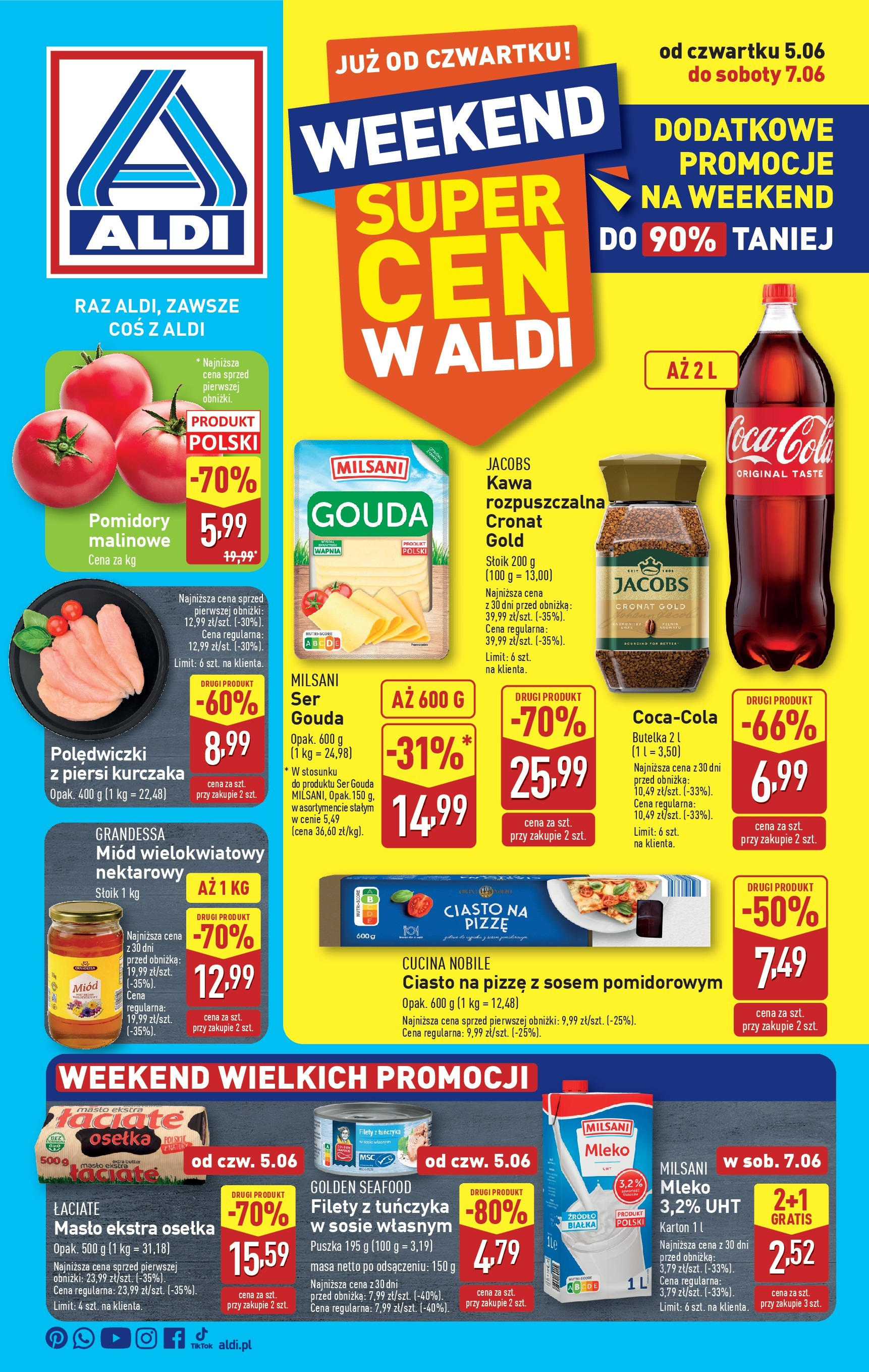 Aldi Okazje na weekend od 05.06.2025 - Nowa Gazetka - Numer strony 1