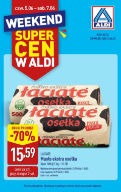 Pogląd oferty "Aldi Gazetka - Promocja weekend" - ważna od 05.06.2025