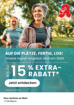 Entdecke - Jetzt neue Angebote in Ihrer Apotheke entdecken - online oder persönlich vor Ort! gültig ab dem 30.05.2025