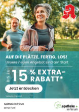 Jetzt neue Angebote in Ihrer Apotheke entdecken - online oder persönlich vor Ort!