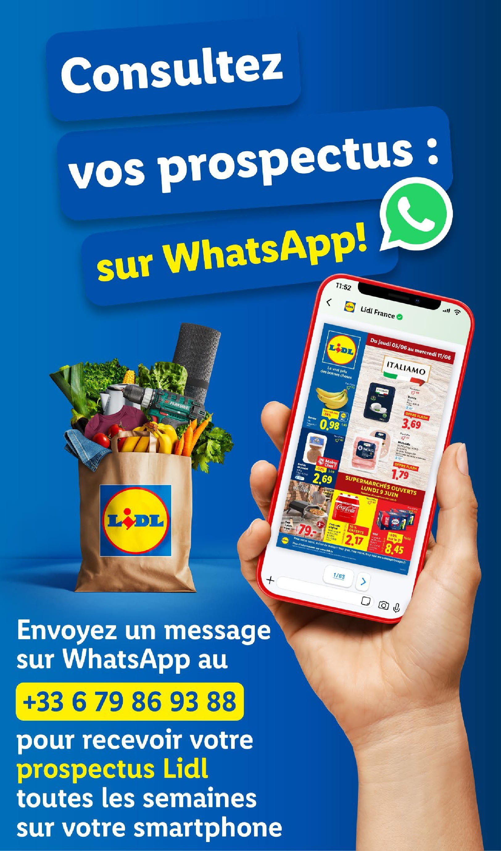 Catalogue LIDL du 04/06/2025 | Promo prospectus en ligne | Page: 79 | Produits: Smartphone, Grill, Banane, Coca cola