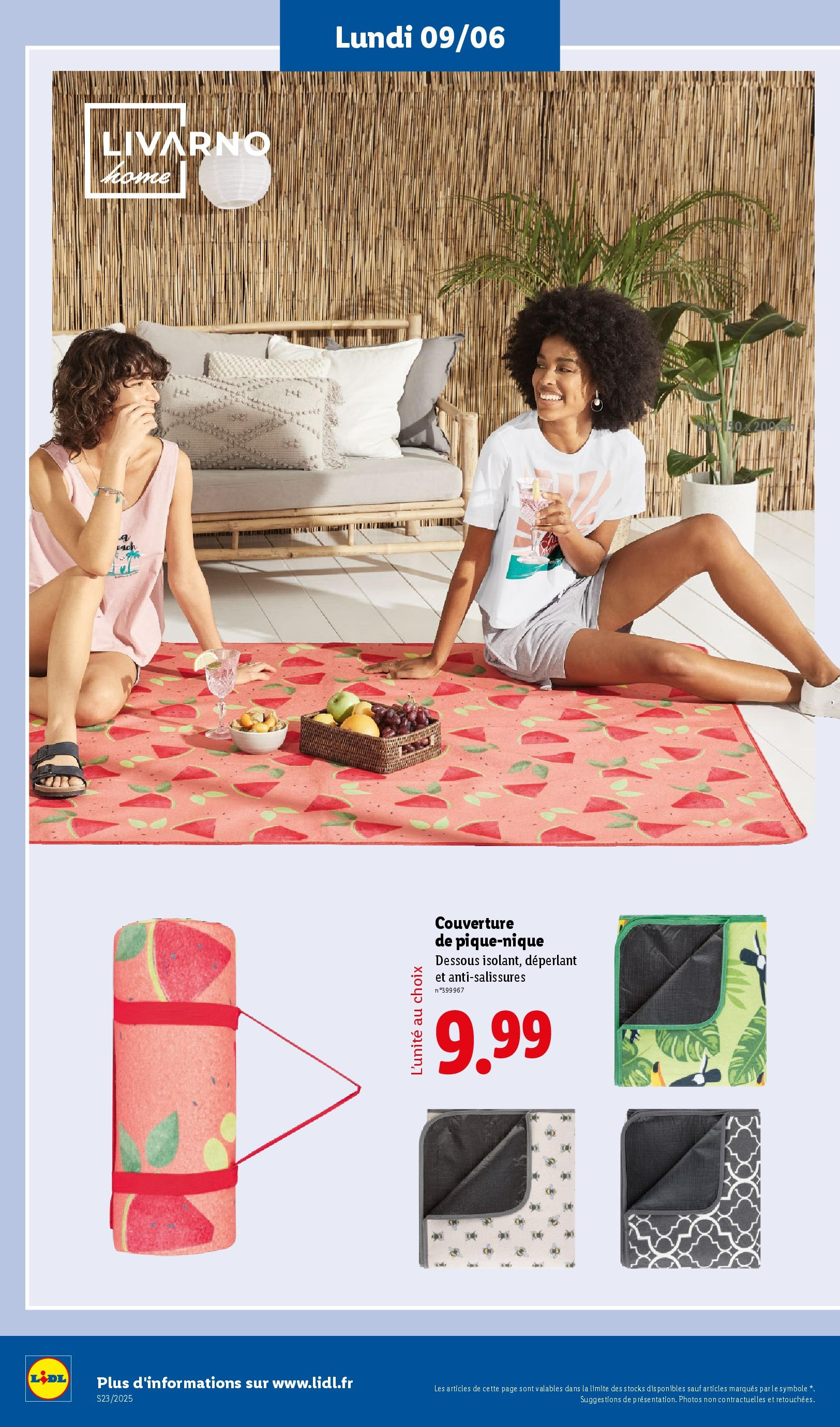 Catalogue LIDL du 04/06/2025 | Promo prospectus en ligne | Page: 60 | Produits: Couverture