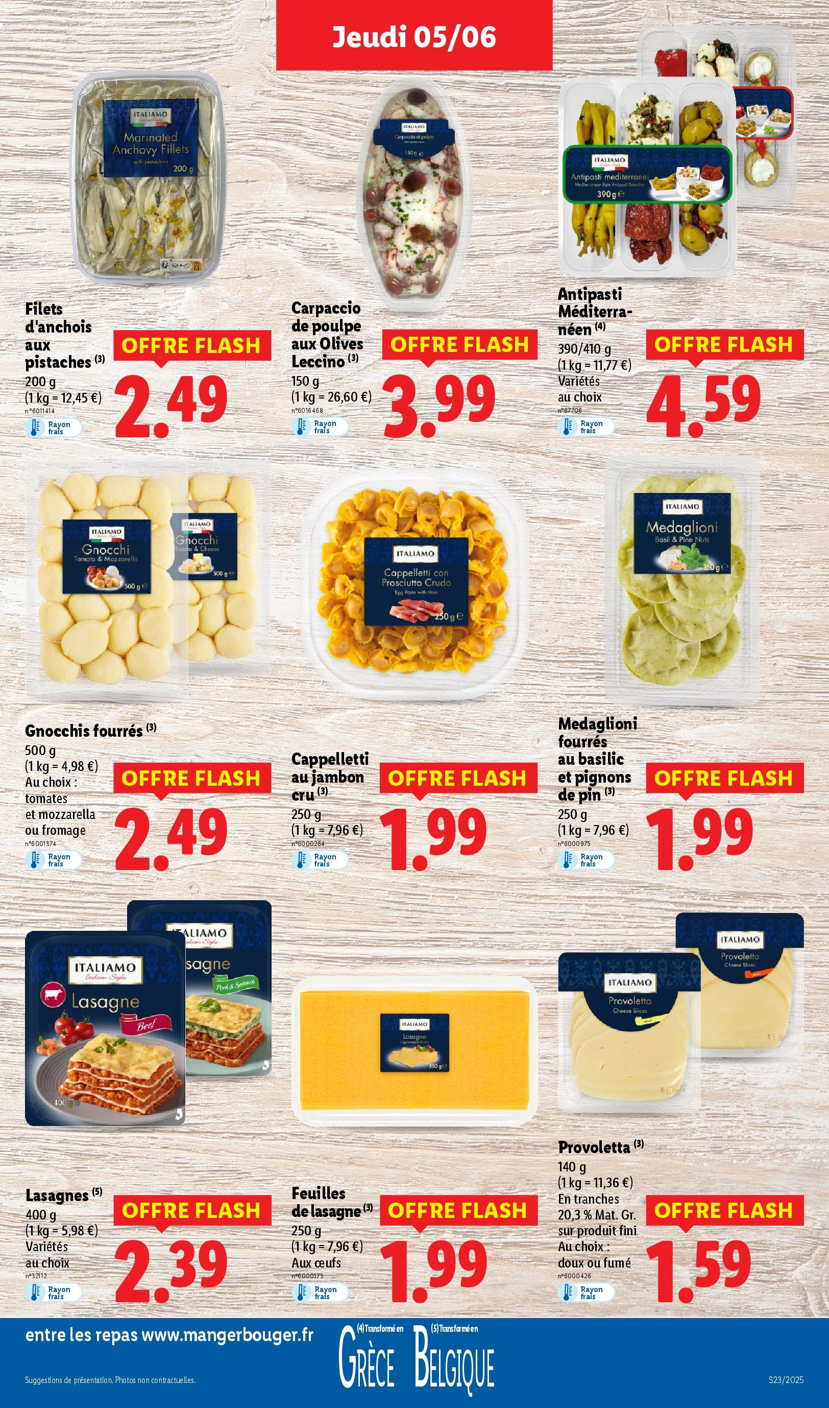 Catalogue LIDL du 04/06/2025 | Promo prospectus en ligne | Page: 21 | Produits: Olives, Pistaches, Tomates, Pignons de pin