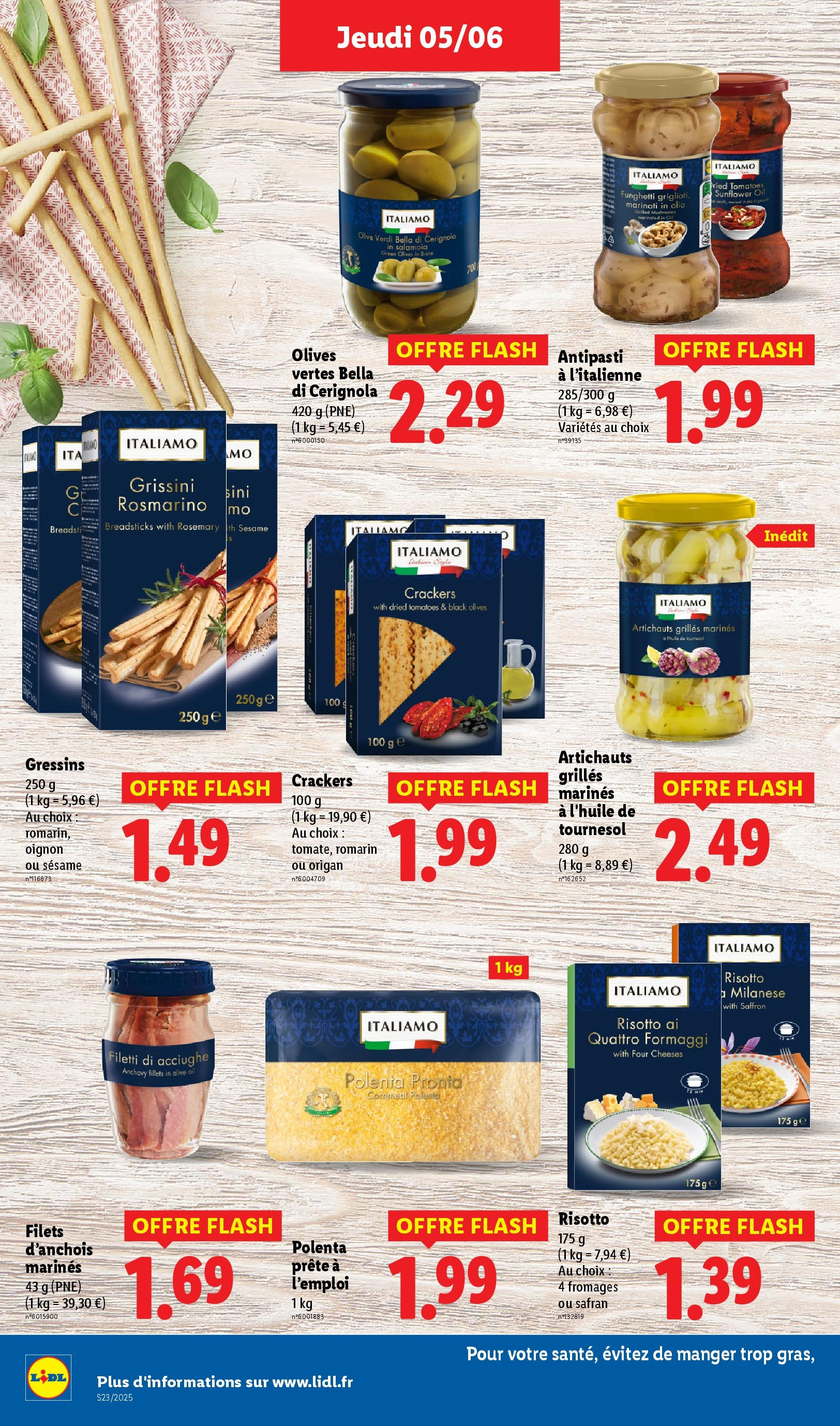 Catalogue LIDL du 04/06/2025 | Promo prospectus en ligne | Page: 24 | Produits: Origan, Olive, Four, Safran