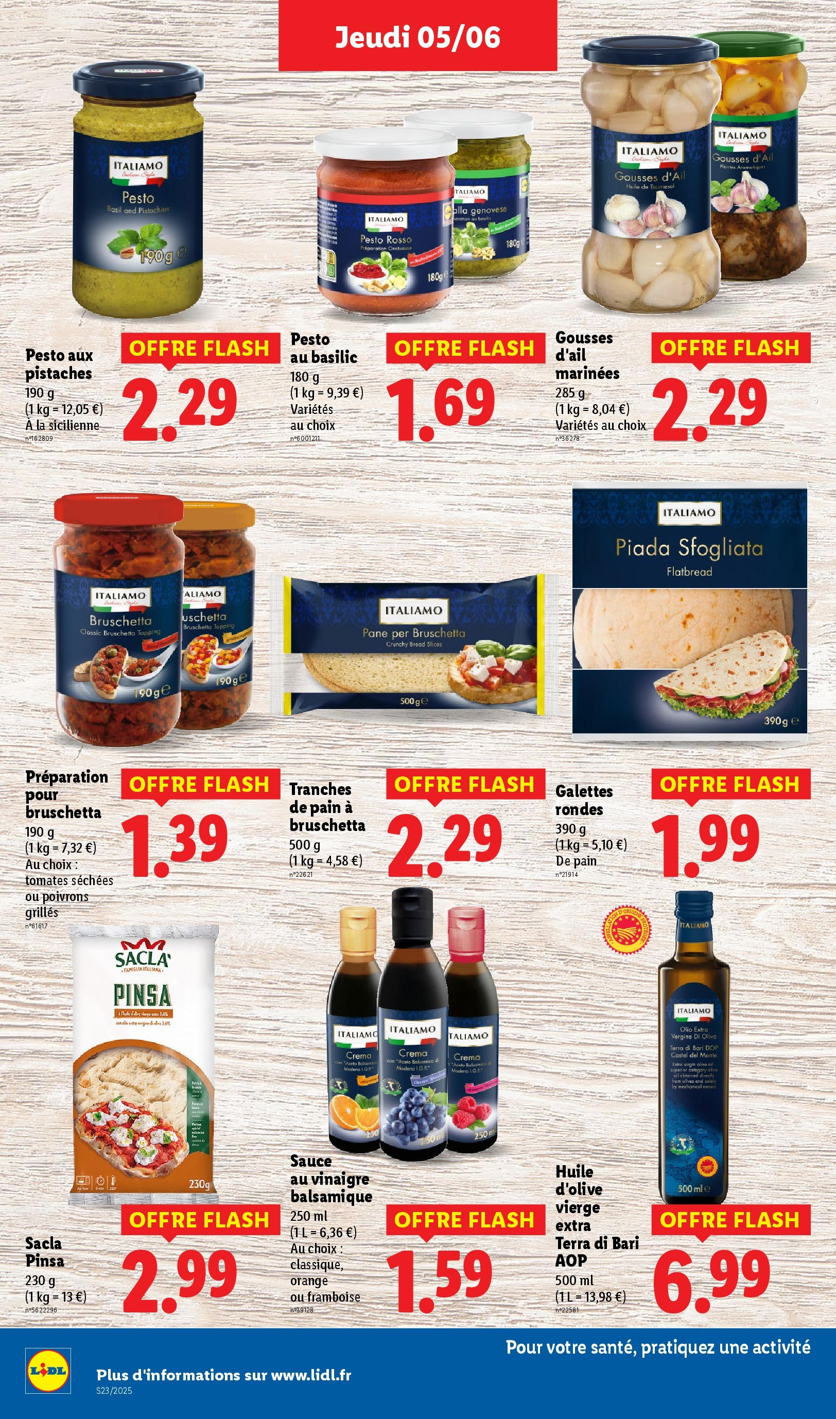 Catalogue LIDL du 04/06/2025 | Promo prospectus en ligne | Page: 26 | Produits: Orange, Huile D'olive, Tomates séchées, Vinaigre