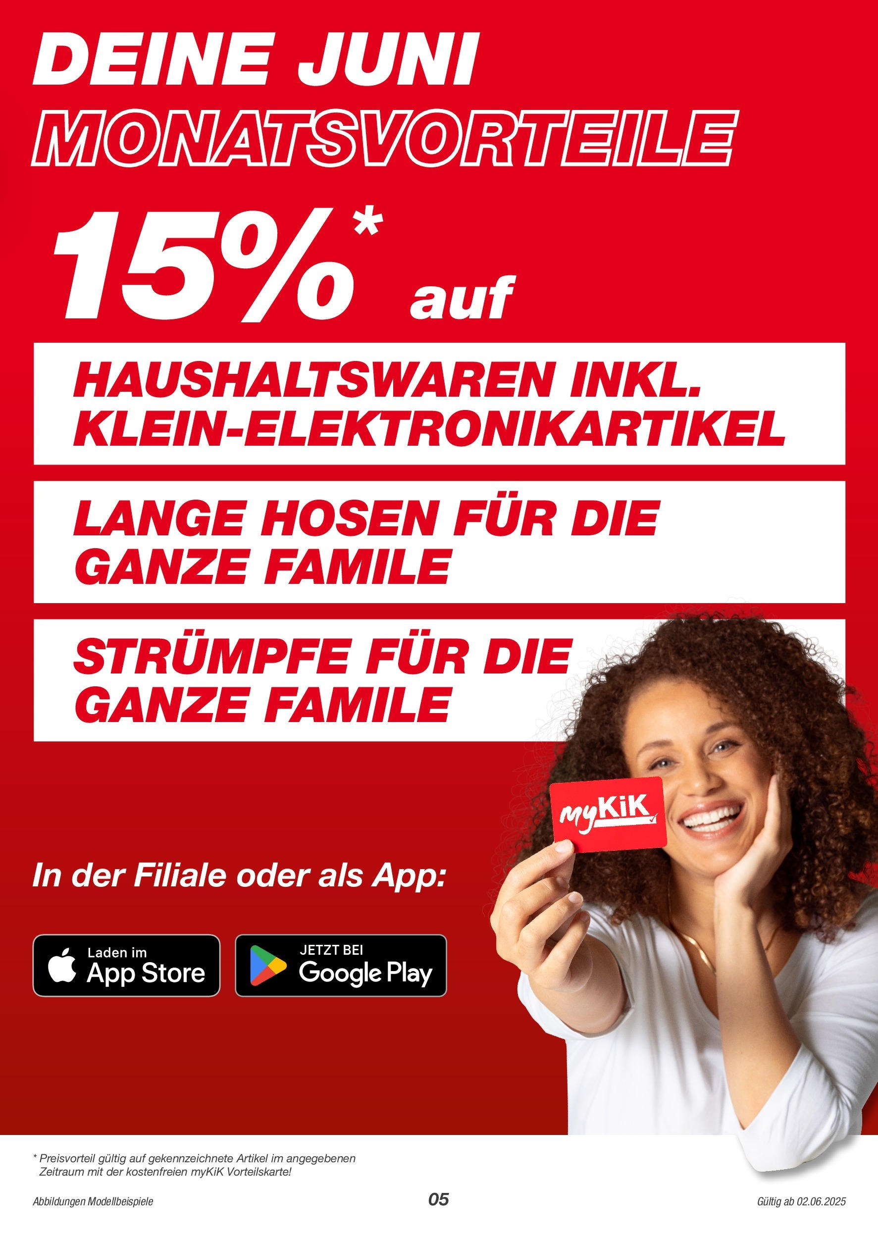 Kik Prospekt 	 (ab 02.06.2025) zum Blättern | Seite: 5 | Produkte: Strümpfe