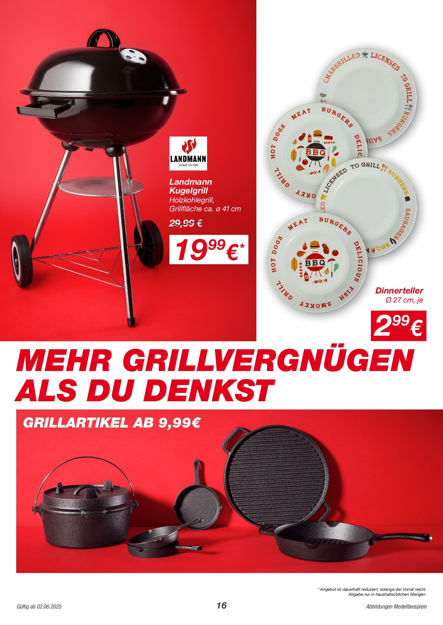Kik Prospekt 	 (ab 02.06.2025) zum Blättern | Seite: 16 | Produkte: Grill