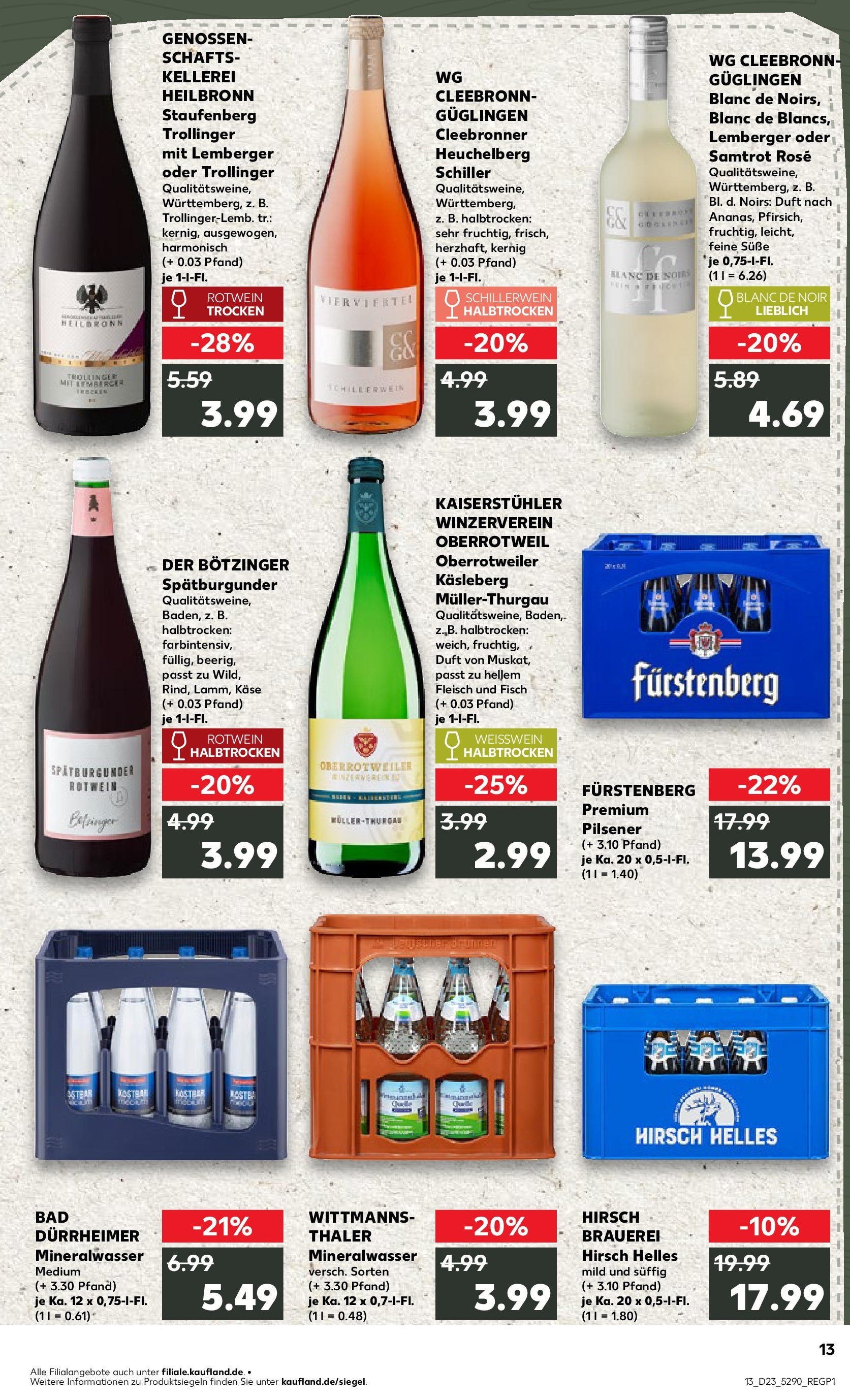 Prospekt Kaufland ab 05.06.2025 » Angebote und Werbung Online | Seite: 13 | Produkte: Rotwein, Duft, Mineralwasser, Fleisch Prospekt Kaufland ab 05.06.2025 » Angebote Online zum Blättern | Seite: 13 | Produkte: Rotwein, Duft, Mineralwasser, Fleisch