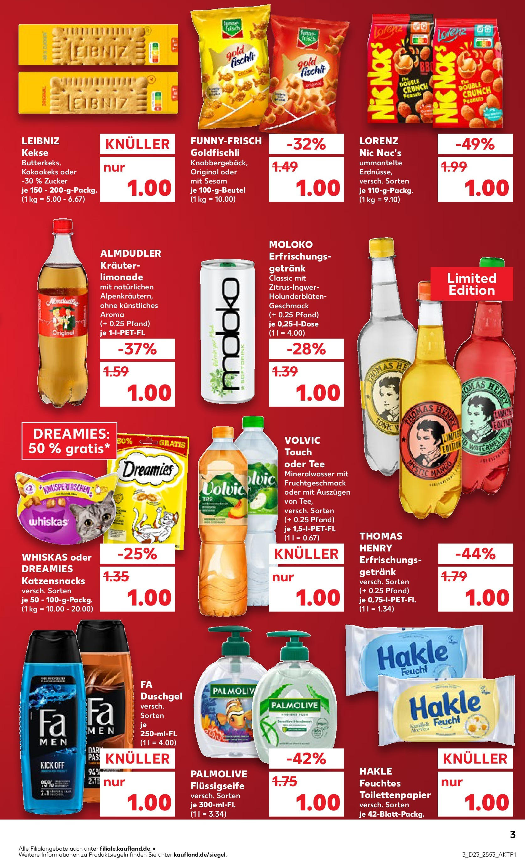 Kaufland prospekt Aschaffenburg (ab 05.06.2025) » Angebote Online | Seite: 3 | Produkte: Duschgel, Shower Gel, Tee, Kekse Kaufland prospekt Aschaffenburg (ab 05.06.2025) » Angebote Online zum Blättern | Seite: 3 | Produkte: Duschgel, Shower Gel, Tee, Kekse