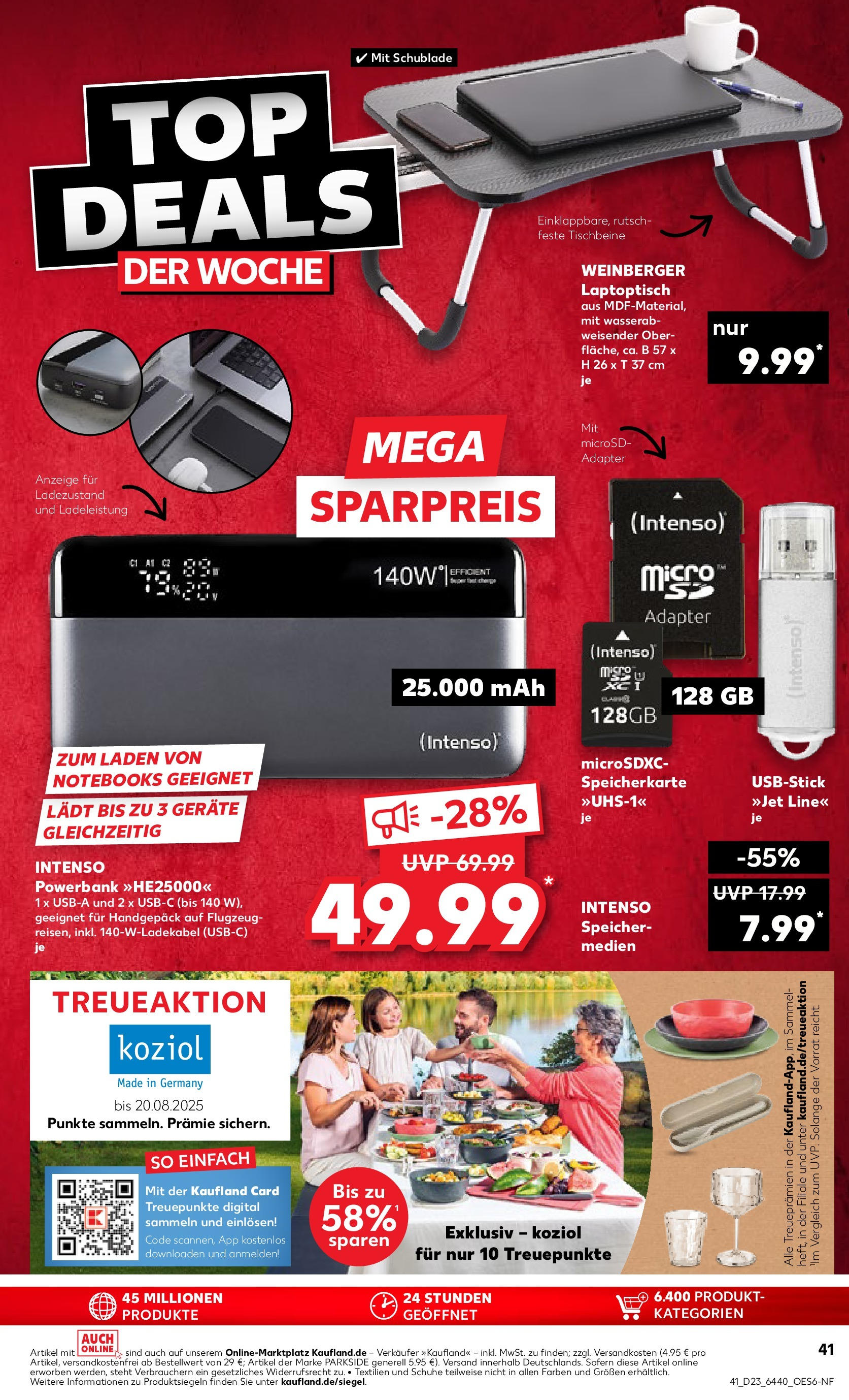Kaufland prospekt Aschaffenburg (ab 05.06.2025) » Angebote Online | Seite: 41 | Produkte: Speicherkarte, Adapter, USB, Powerbank Kaufland prospekt Aschaffenburg (ab 05.06.2025) » Angebote Online zum Blättern | Seite: 41 | Produkte: Speicherkarte, Adapter, USB, Powerbank