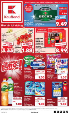 Vorschau von dem Prospekt des Geschäftes Kaufland, gültig ab dem 05.06.2025