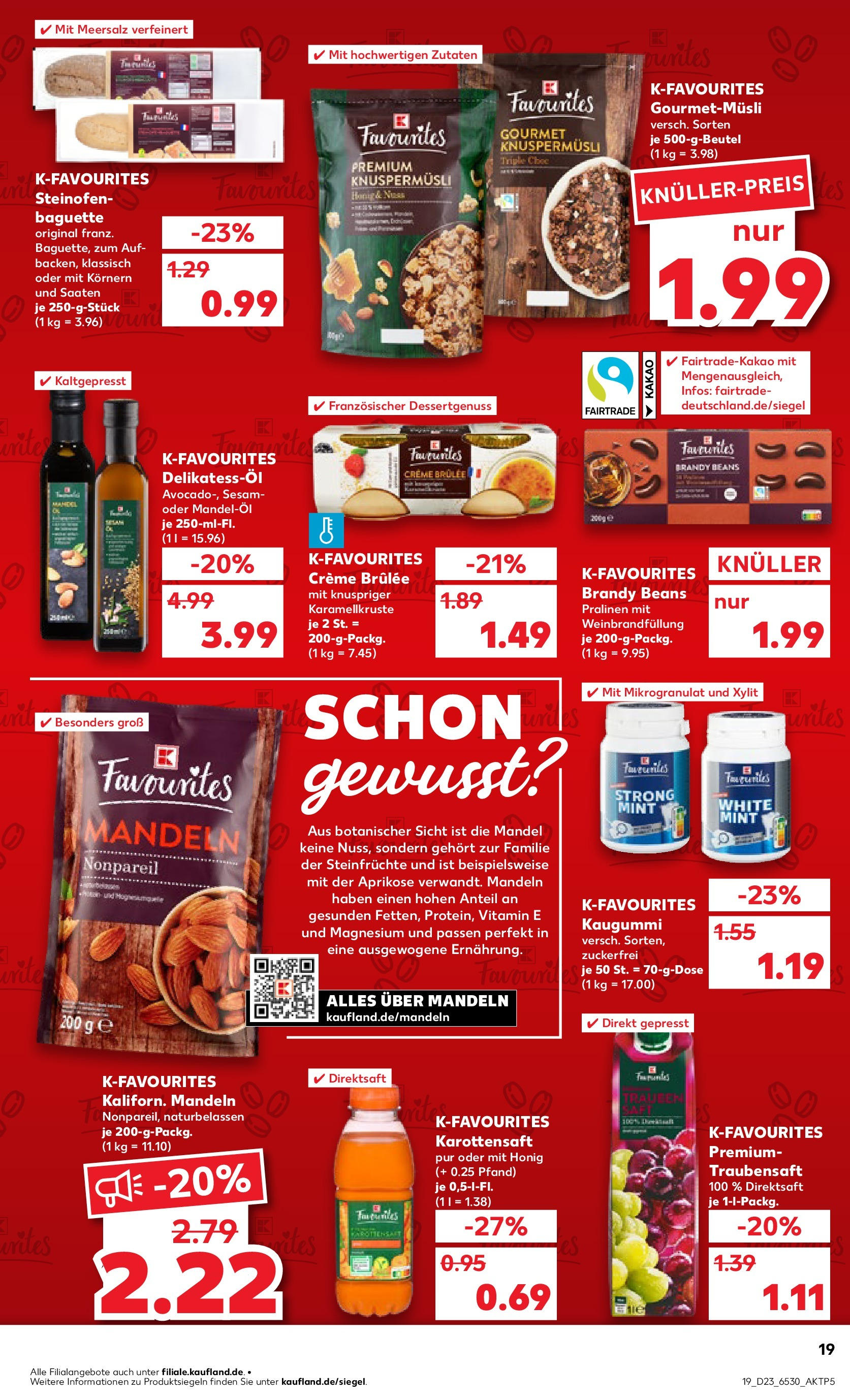 Kaufland prospekt Berlin (ab 05.06.2025) » Angebote Online | Seite: 19 | Produkte: Trauben, Mandeln, Creme, Creme brulee Kaufland prospekt Berlin (ab 05.06.2025) » Angebote Online zum Blättern | Seite: 19 | Produkte: Trauben, Mandeln, Creme, Creme brulee