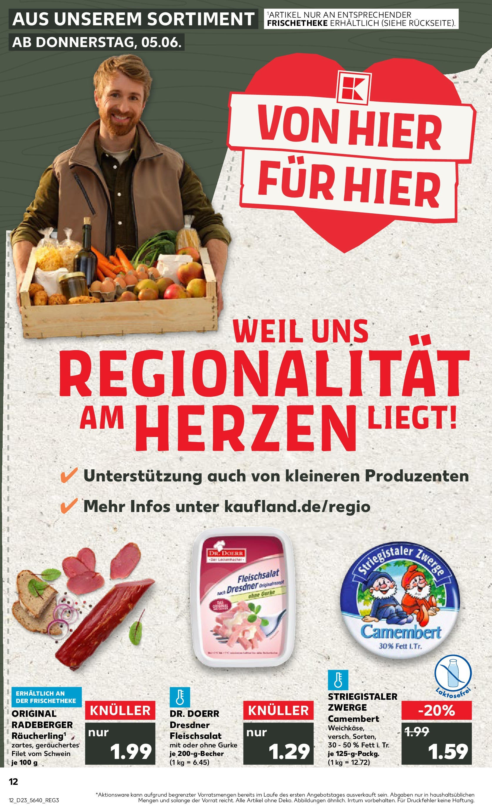 Prospekt Kaufland ab 05.06.2025 » Angebote und Werbung Online | Seite: 12 Prospekt Kaufland ab 05.06.2025 » Angebote Online zum Blättern | Seite: 12