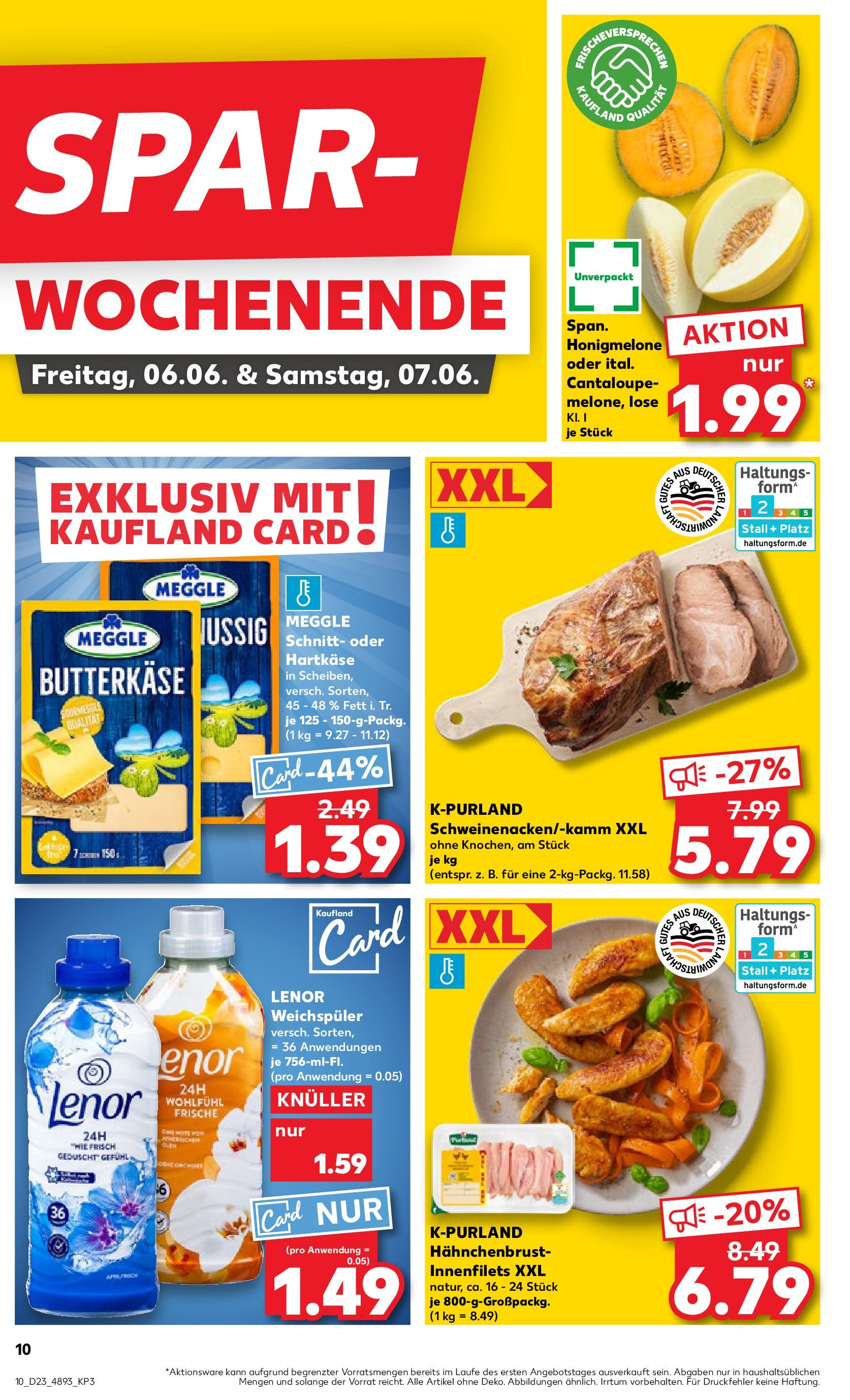 Kaufland prospekt Bad Freienwalde (Oder) (ab 05.06.2025) » Angebote Online | Seite: 10 | Produkte: Lenor, Honigmelone, Weichspüler, Hahnchenbrust Kaufland prospekt Bad Freienwalde (Oder) (ab 05.06.2025) » Angebote Online zum Blättern | Seite: 10 | Produkte: Lenor, Honigmelone, Weichspüler, Hahnchenbrust