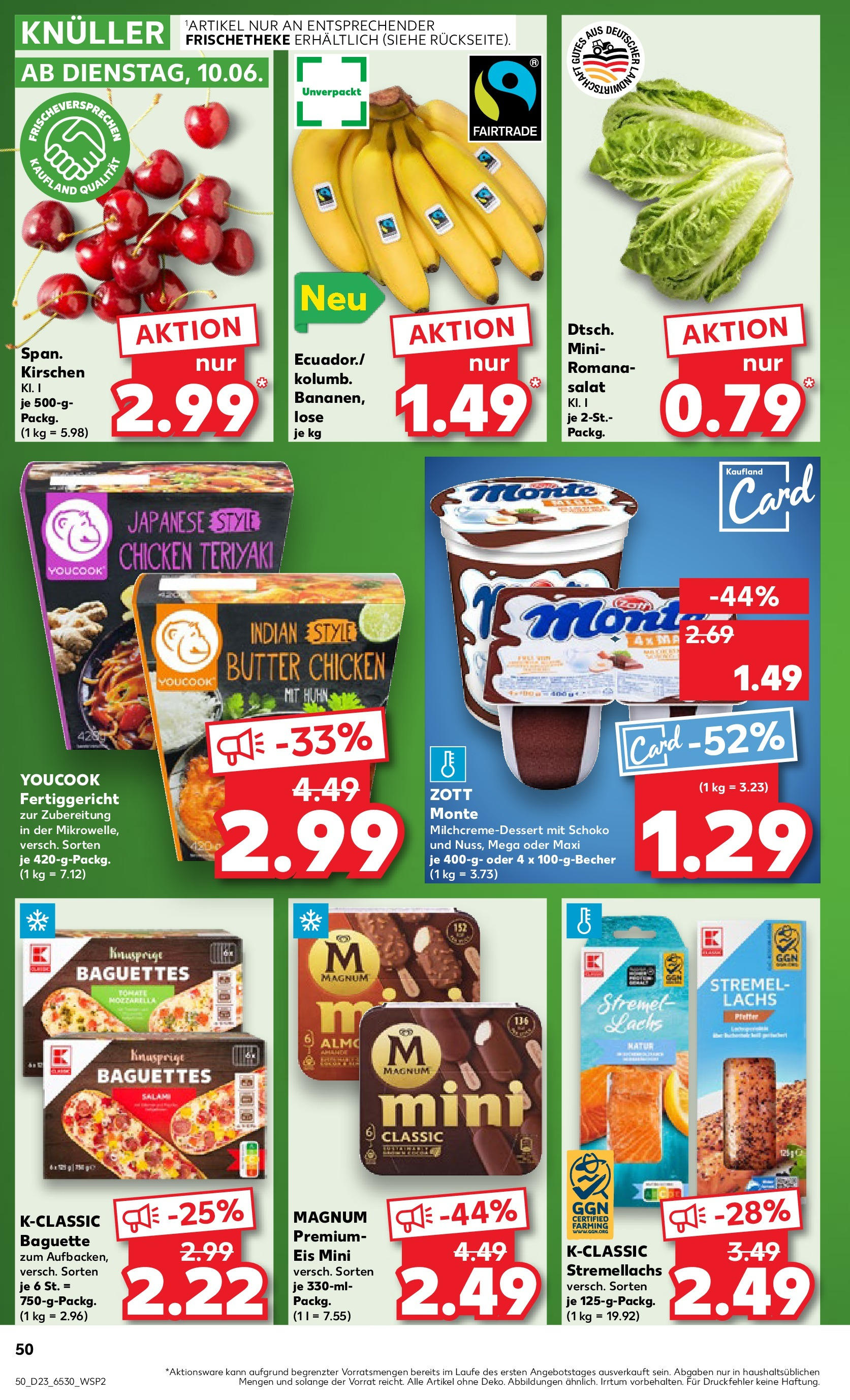 Kaufland prospekt Dresden (ab 05.06.2025) » Angebote Online | Seite: 50 | Produkte: Butter, Mozzarella, Kirschen, Eis Kaufland prospekt Dresden (ab 05.06.2025) » Angebote Online zum Blättern | Seite: 50 | Produkte: Butter, Mozzarella, Kirschen, Eis