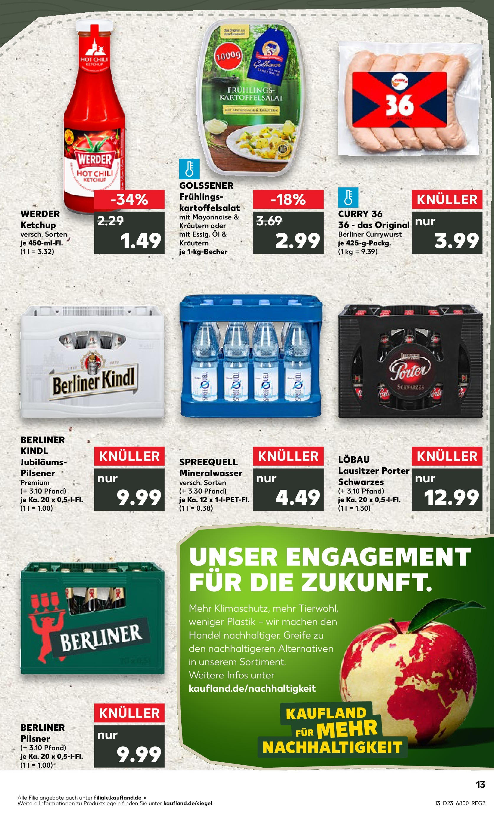 Kaufland prospekt Berlin (ab 05.06.2025) » Angebote Online | Seite: 13 | Produkte: Berliner, Öl, Chili, Berliner pilsner Kaufland prospekt Berlin (ab 05.06.2025) » Angebote Online zum Blättern | Seite: 13 | Produkte: Berliner, Öl, Chili, Berliner pilsner