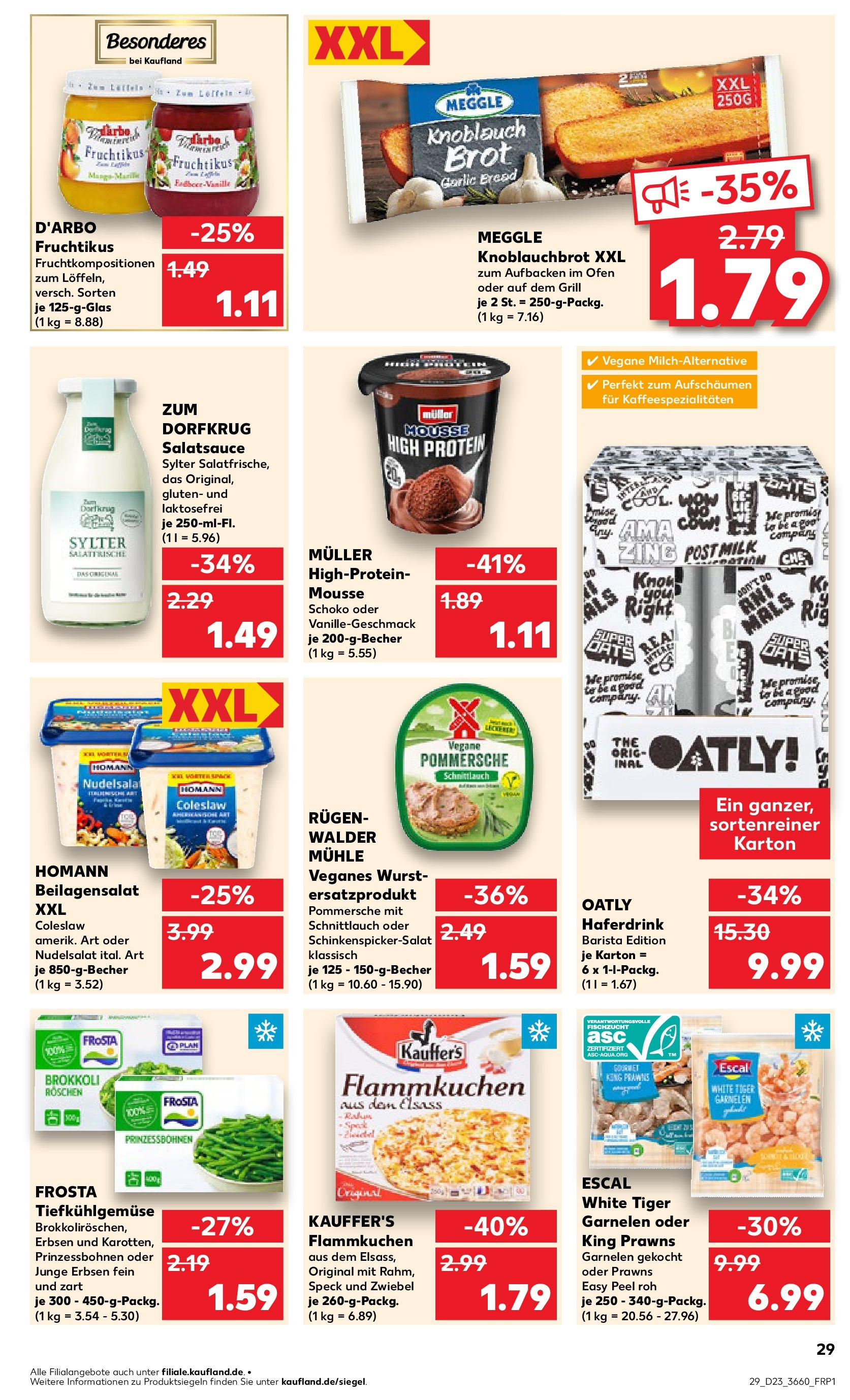 Kaufland prospekt Berlin (ab 05.06.2025) » Angebote Online | Seite: 29 | Produkte: Ofen, Dressing, Frosta, Tiger garnelen Kaufland prospekt Berlin (ab 05.06.2025) » Angebote Online zum Blättern | Seite: 29 | Produkte: Ofen, Dressing, Frosta, Tiger garnelen