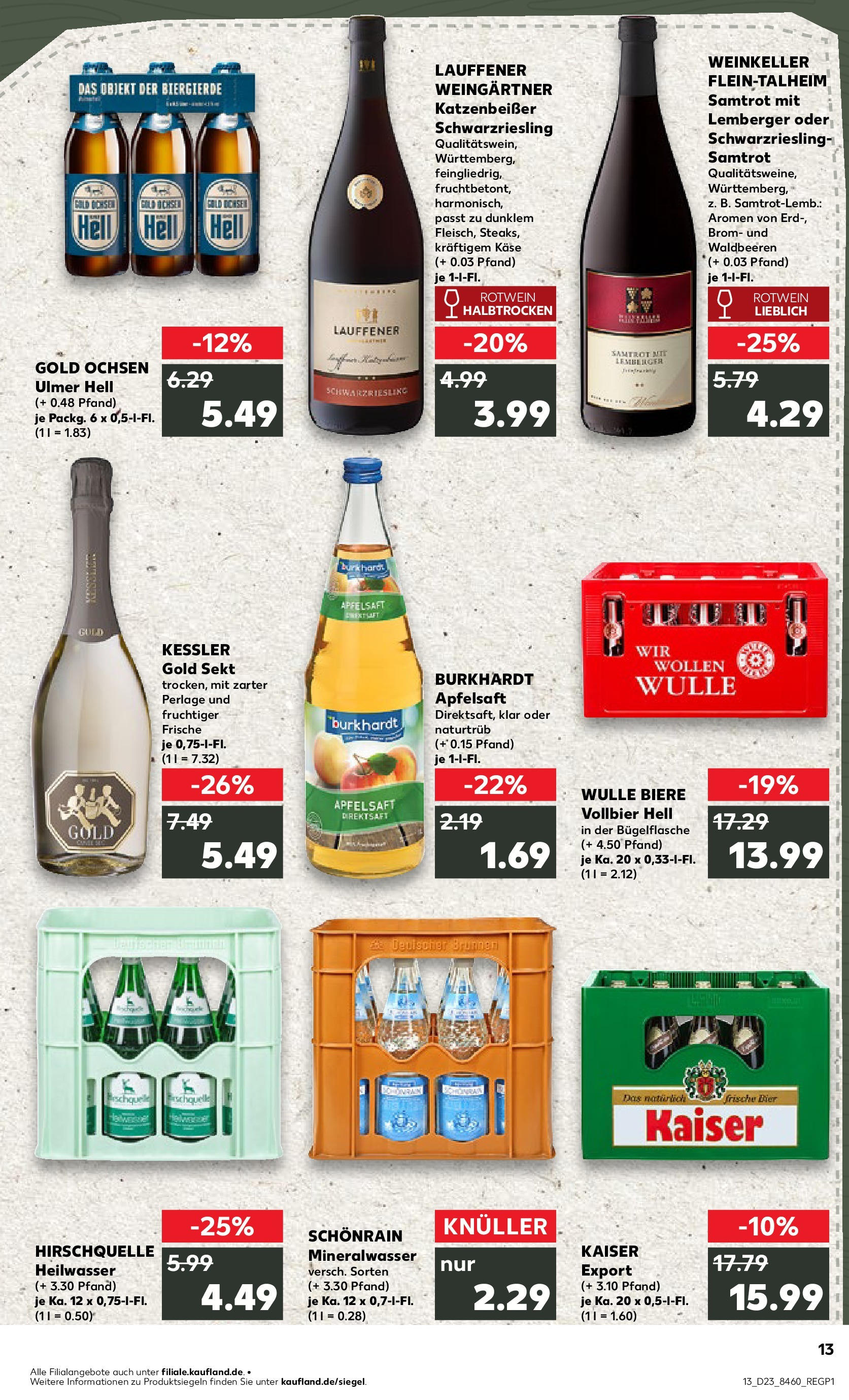 Kaufland prospekt Geislingen An Der Steige (ab 05.06.2025) » Angebote Online | Seite: 13 | Produkte: Käse, Apfelsaft, Mineralwasser, Apple Kaufland prospekt Geislingen An Der Steige (ab 05.06.2025) » Angebote Online zum Blättern | Seite: 13 | Produkte: Käse, Apfelsaft, Mineralwasser, Apple