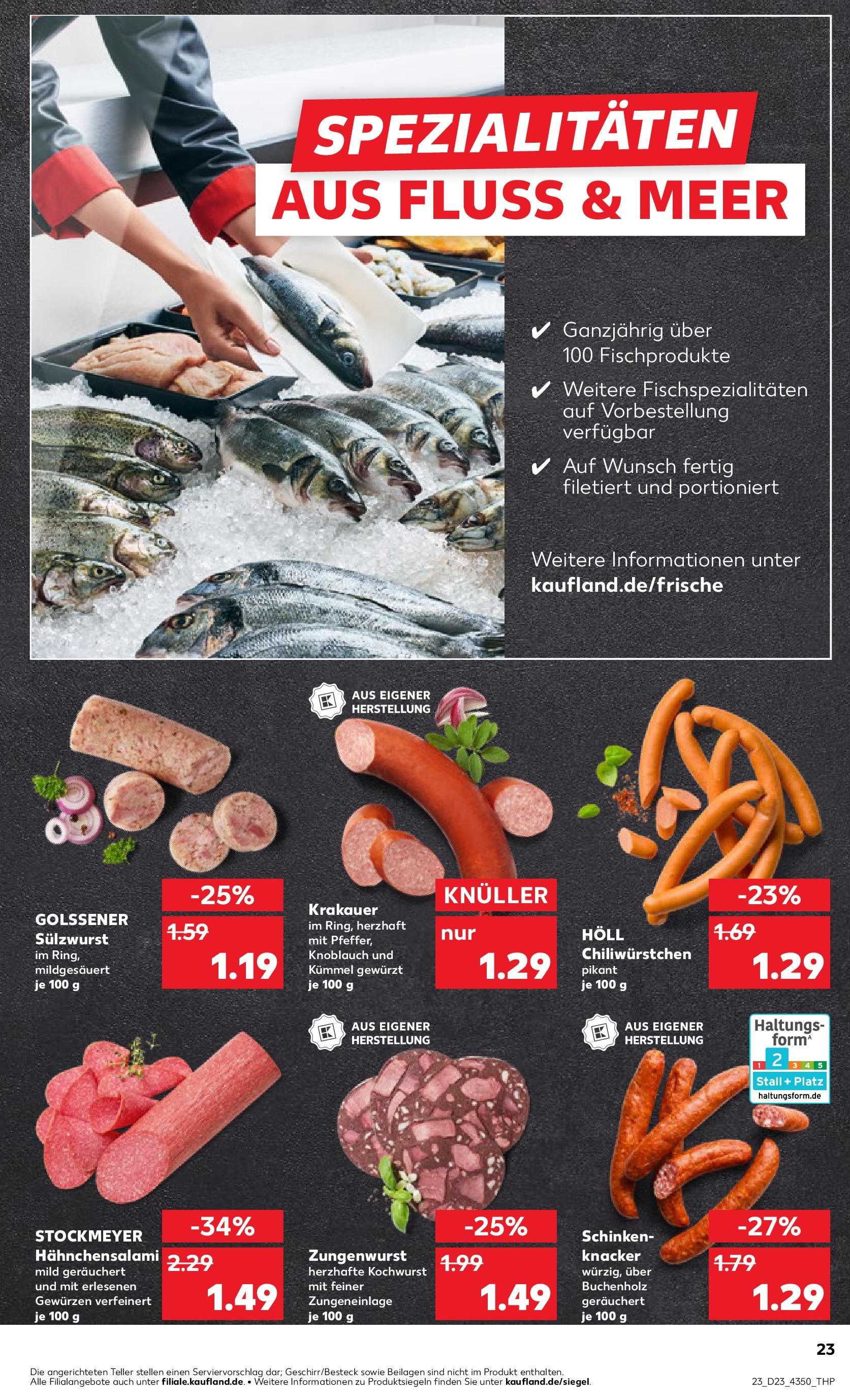 Kaufland prospekt Berlin (ab 05.06.2025) » Angebote Online | Seite: 23 | Produkte: Knoblauch, Schinken Kaufland prospekt Berlin (ab 05.06.2025) » Angebote Online zum Blättern | Seite: 23 | Produkte: Knoblauch, Schinken