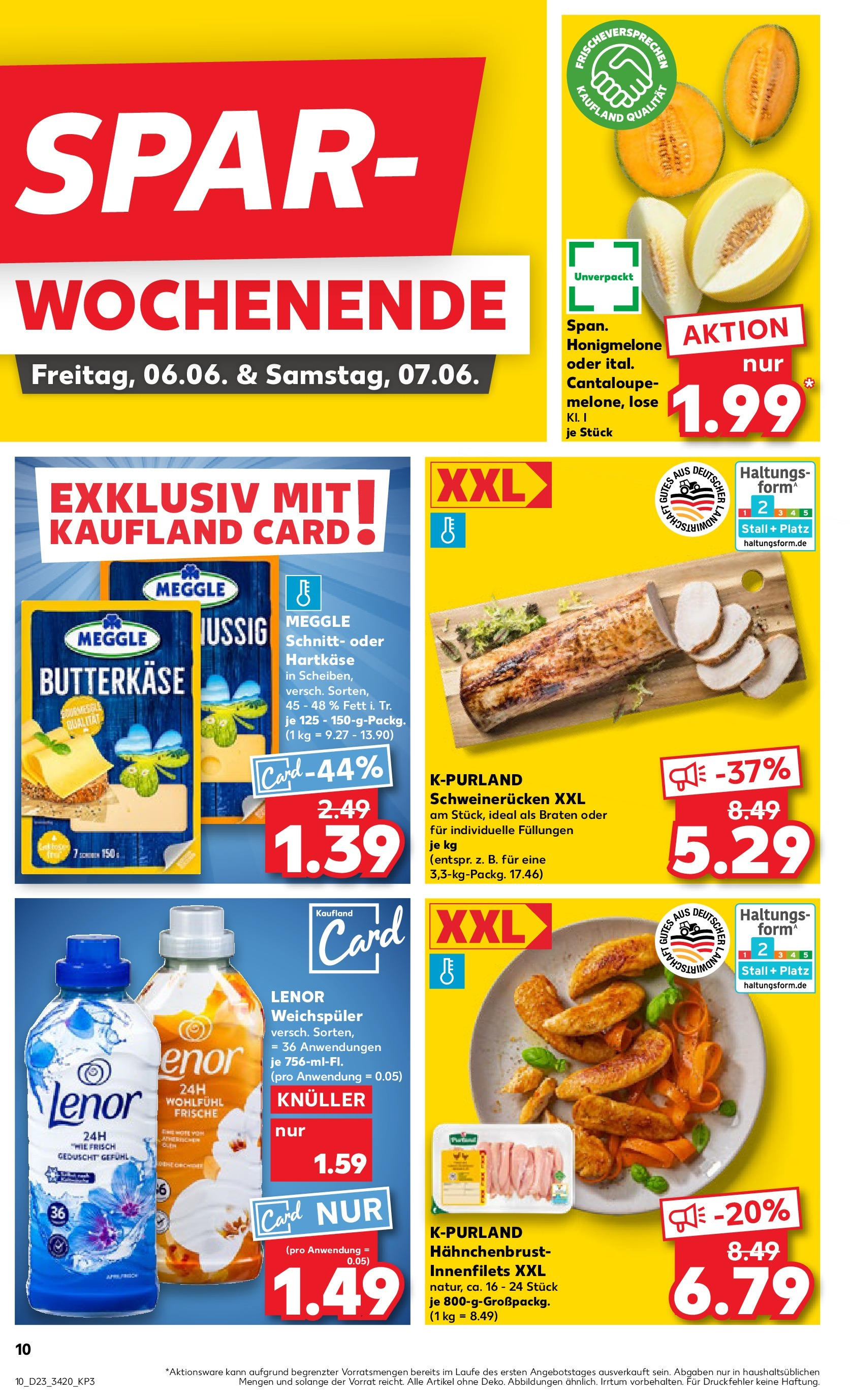 Kaufland prospekt Berlin (ab 05.06.2025) » Angebote Online | Seite: 10 | Produkte: Lenor, Honigmelone, Weichspüler, Schweinerucken Kaufland prospekt Berlin (ab 05.06.2025) » Angebote Online zum Blättern | Seite: 10 | Produkte: Lenor, Honigmelone, Weichspüler, Schweinerucken