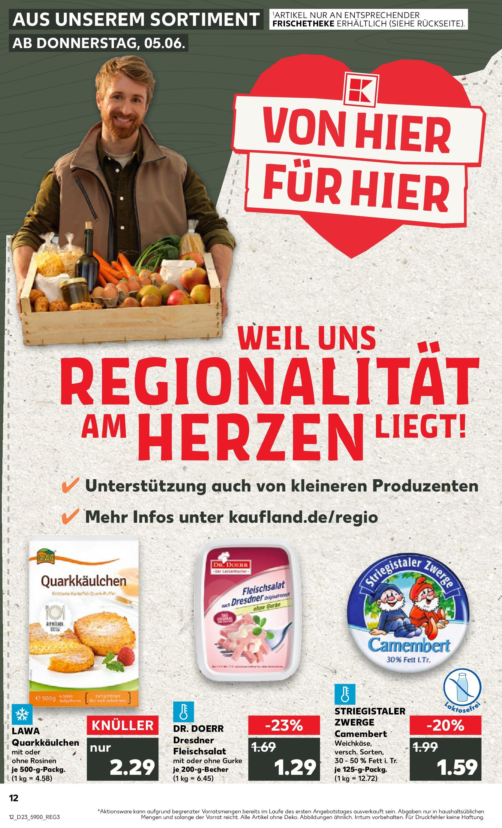 Kaufland prospekt Stollberg (ab 05.06.2025) » Angebote Online | Seite: 12 | Produkte: Rosinen Kaufland prospekt Stollberg (ab 05.06.2025) » Angebote Online zum Blättern | Seite: 12 | Produkte: Rosinen