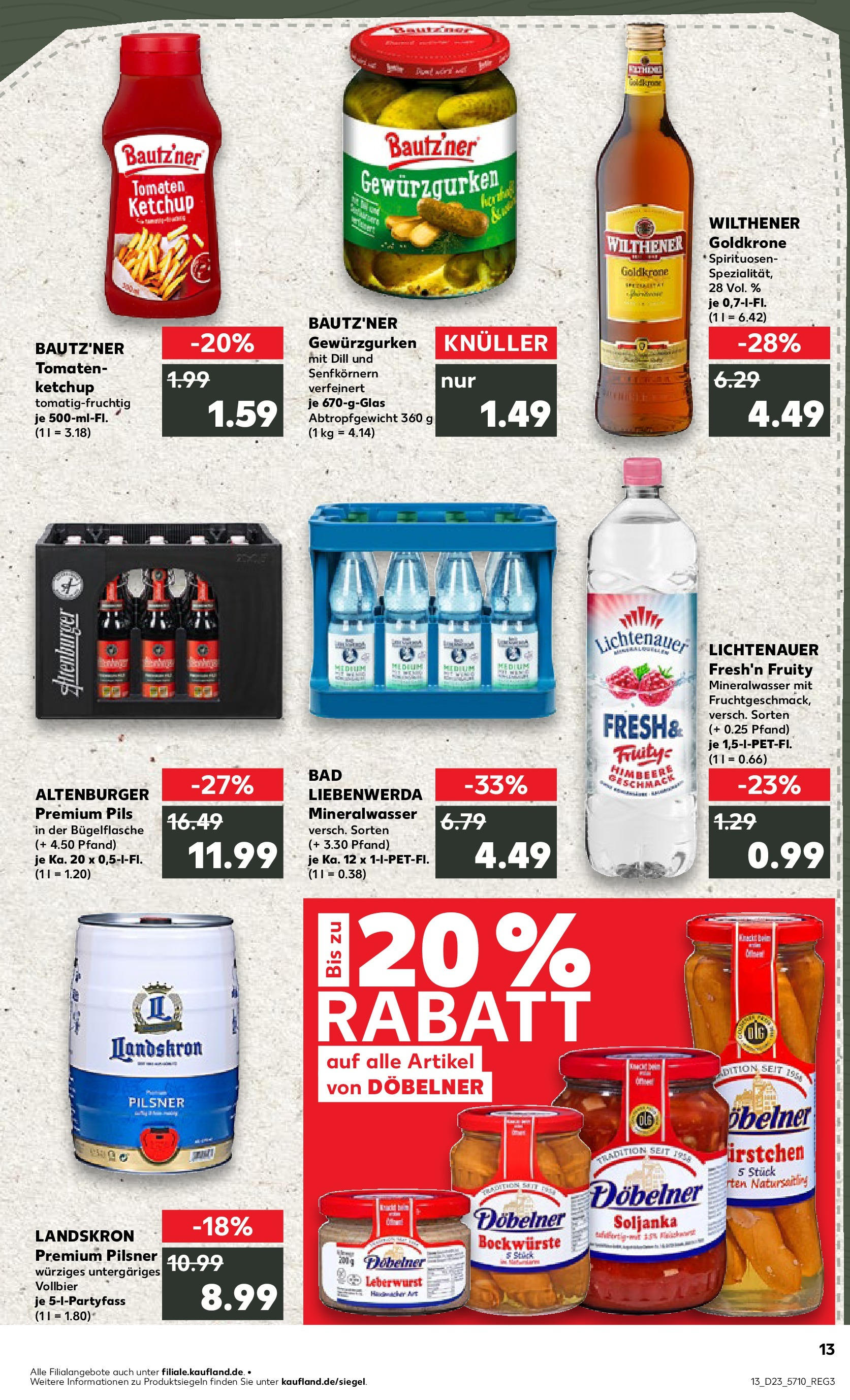 Kaufland prospekt Weißwasser (ab 05.06.2025) » Angebote Online | Seite: 13 | Produkte: Bockwurst, Tomaten, Mineralwasser, Himbeere Kaufland prospekt Weißwasser (ab 05.06.2025) » Angebote Online zum Blättern | Seite: 13 | Produkte: Bockwurst, Tomaten, Mineralwasser, Himbeere