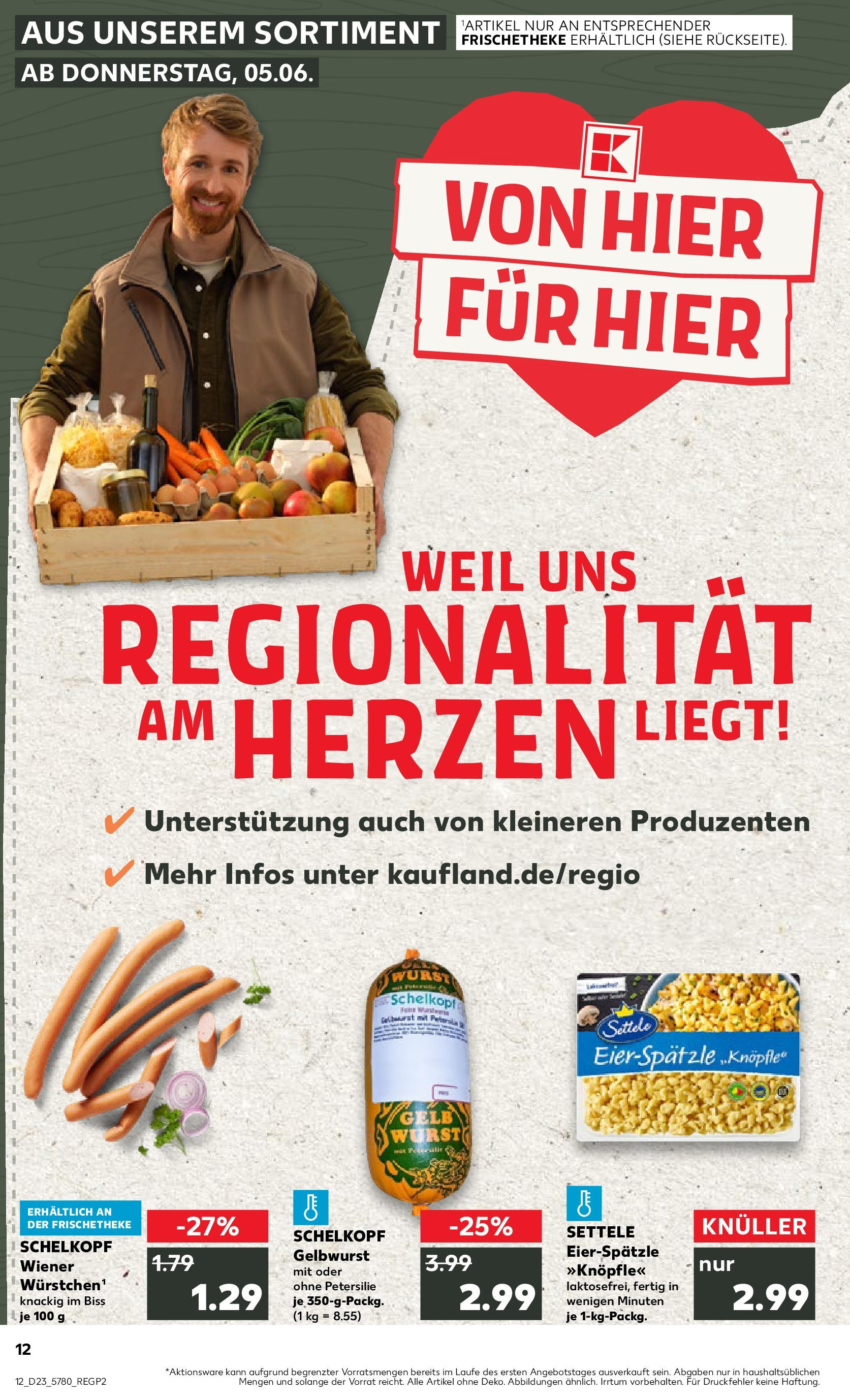 Kaufland prospekt Erding (ab 05.06.2025) » Angebote Online | Seite: 12 | Produkte: Wurst, Petersilie Kaufland prospekt Erding (ab 05.06.2025) » Angebote Online zum Blättern | Seite: 12 | Produkte: Wurst, Petersilie