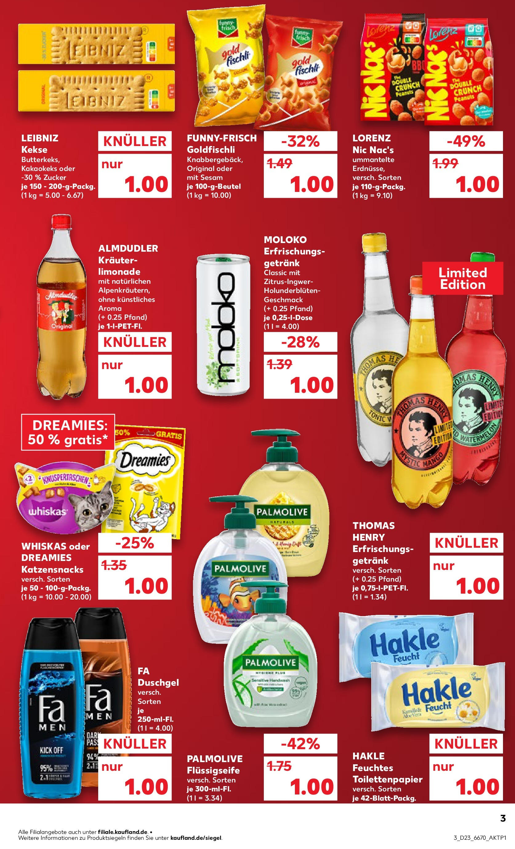Kaufland prospekt Soest (ab 05.06.2025) » Angebote Online | Seite: 3 | Produkte: Fa duschgel, Limonade, Zucker, Feuchtes Toilettenpapier Kaufland prospekt Soest (ab 05.06.2025) » Angebote Online zum Blättern | Seite: 3 | Produkte: Fa duschgel, Limonade, Zucker, Feuchtes Toilettenpapier