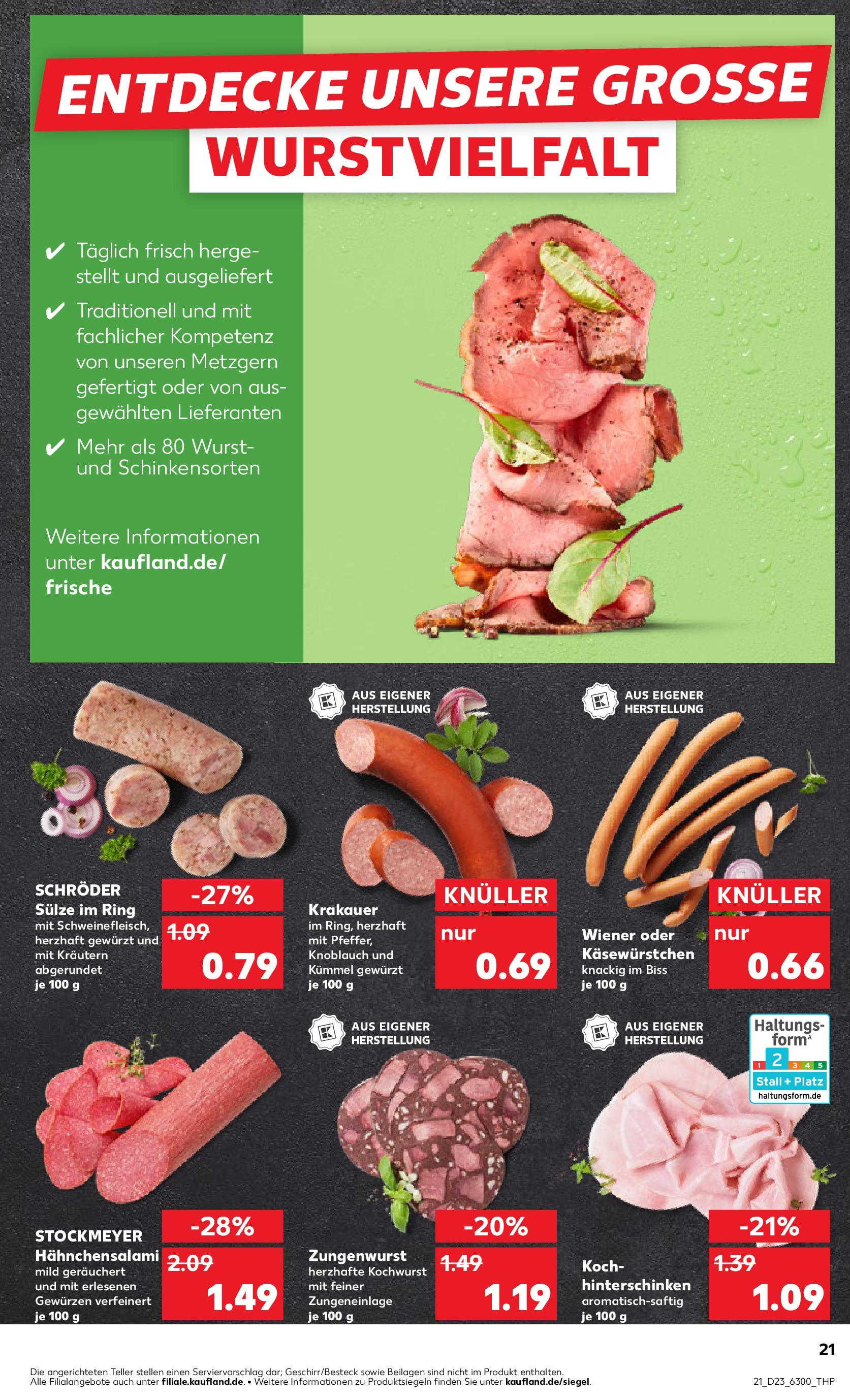 Kaufland prospekt Wetzlar (ab 05.06.2025) » Angebote Online | Seite: 21 | Produkte: Wurst, Knoblauch, Salami Kaufland prospekt Wetzlar (ab 05.06.2025) » Angebote Online zum Blättern | Seite: 21 | Produkte: Wurst, Knoblauch, Salami
