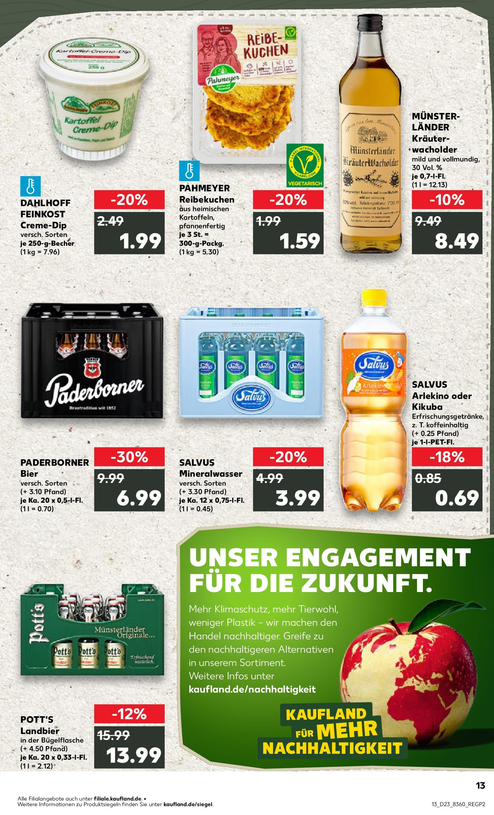 Kaufland prospekt Emsdetten (ab 05.06.2025) » Angebote Online | Seite: 13 | Produkte: Bier, Mineralwasser, Kuchen Kaufland prospekt Emsdetten (ab 05.06.2025) » Angebote Online zum Blättern | Seite: 13 | Produkte: Bier, Mineralwasser, Kuchen